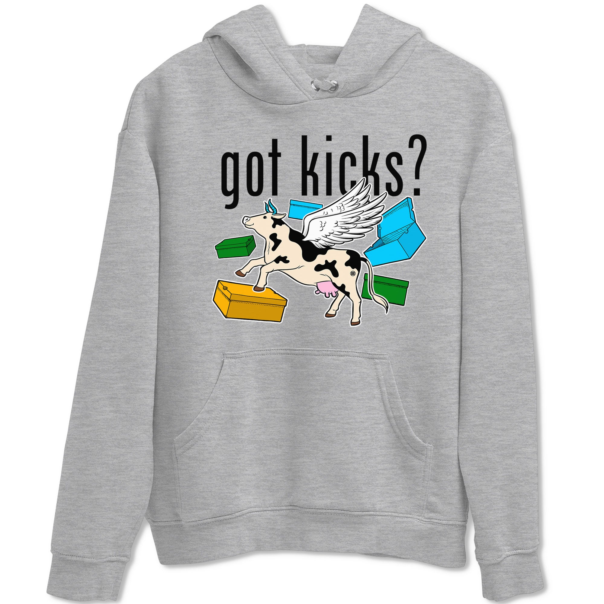 Nike Dunk Chunky Dunky shirt to match jordans Cow Got Kicks sneaker tees Dunks Chunky Dunky Drip Gear Zone unisex cotton Heather Grey 2 crew neck shirt
