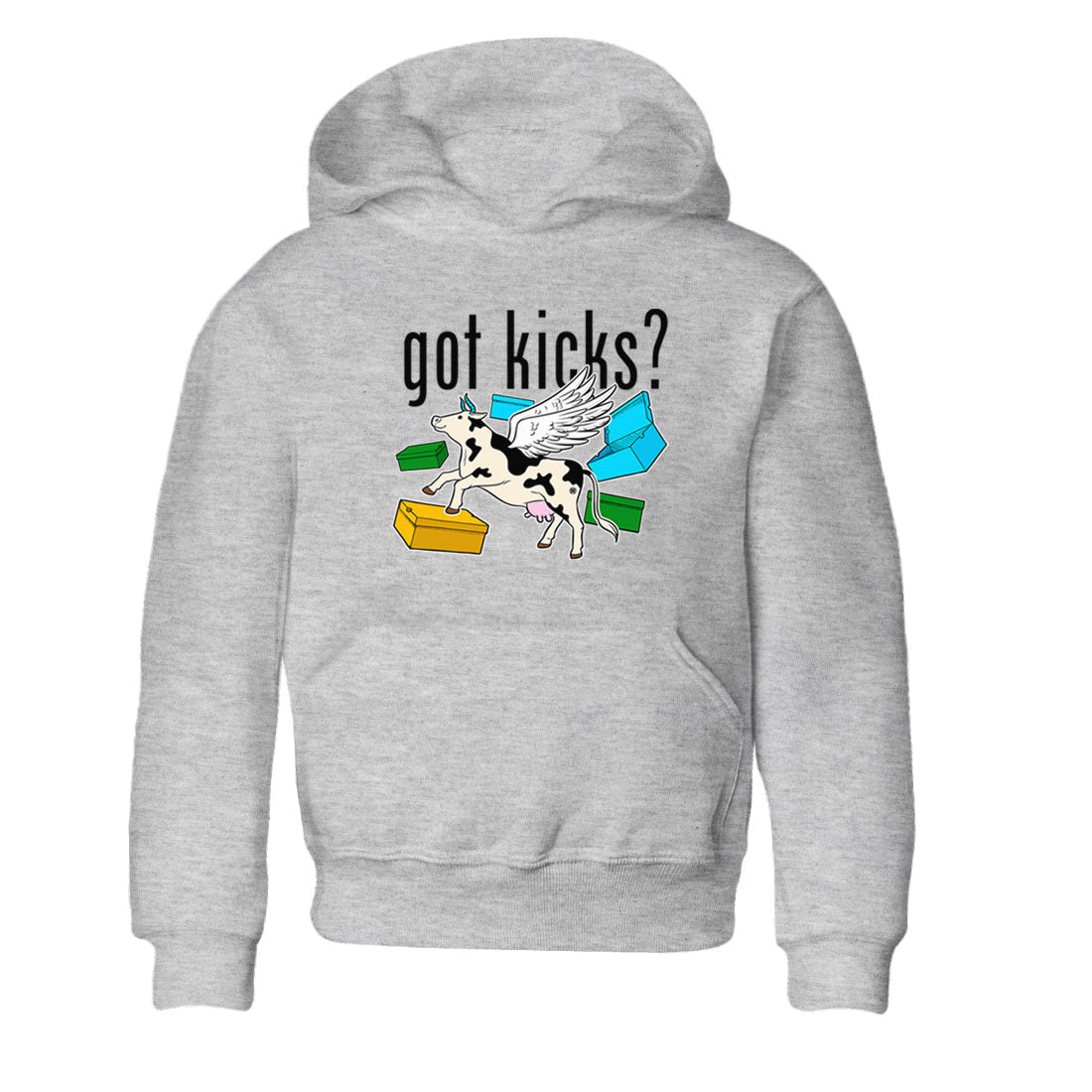Nike Dunk Chunky Dunky shirt to match jordans Cow Got Kicks sneaker tees Dunks Chunky Dunky Drip Gear Zone baby toddler Heather Grey 2 cotton Shirt