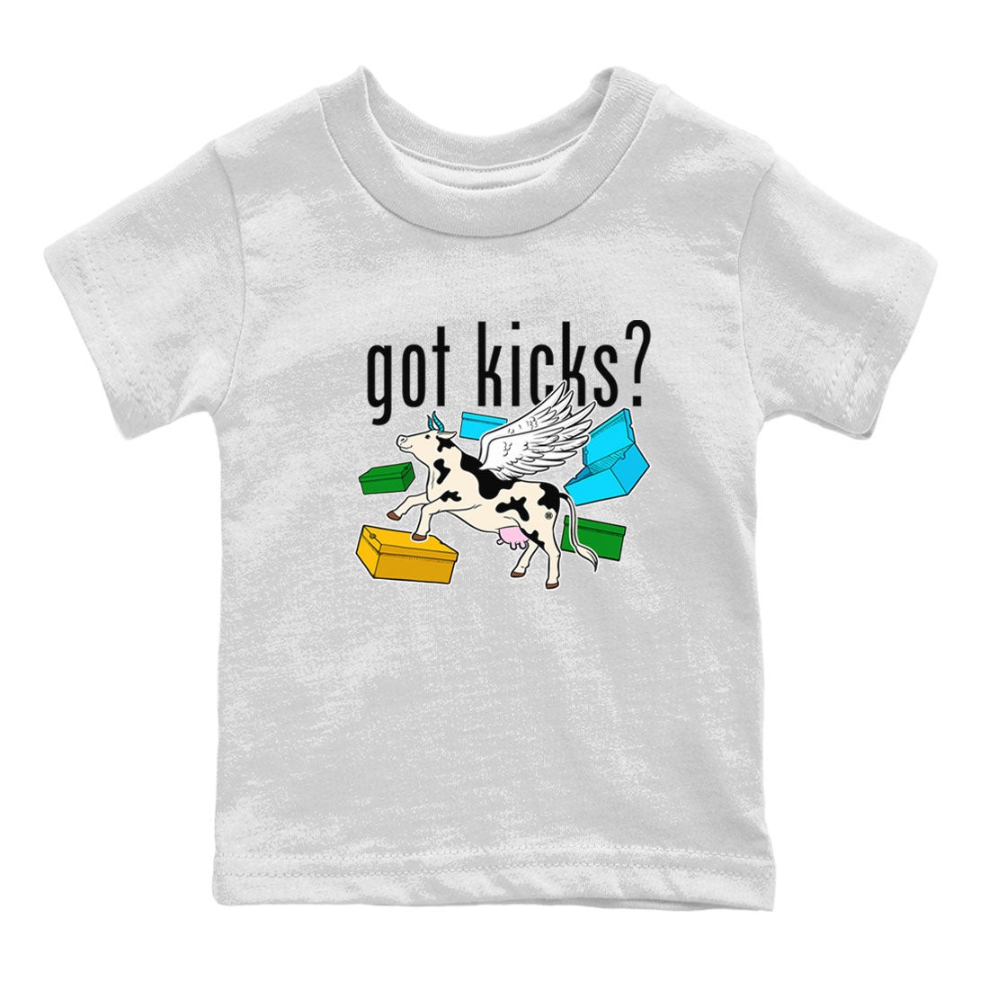 Nike Dunk Chunky Dunky shirt to match jordans Cow Got Kicks sneaker tees Dunks Chunky Dunky Drip Gear Zone baby toddler White 2 cotton Shirt