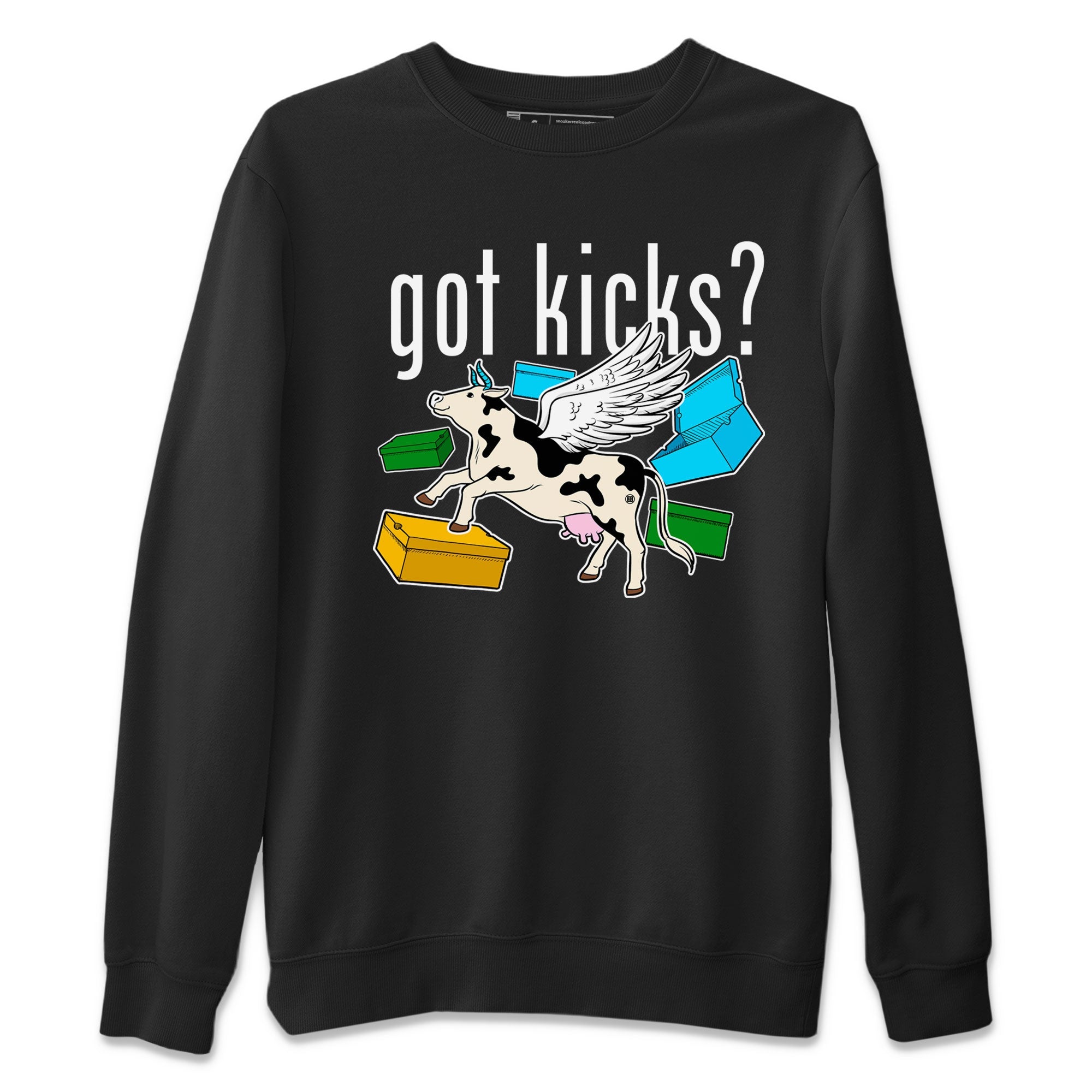 Nike Dunk Chunky Dunky shirt to match jordans Cow Got Kicks sneaker tees Dunks Chunky Dunky Drip Gear Zone unisex cotton Black 2 crew neck shirt