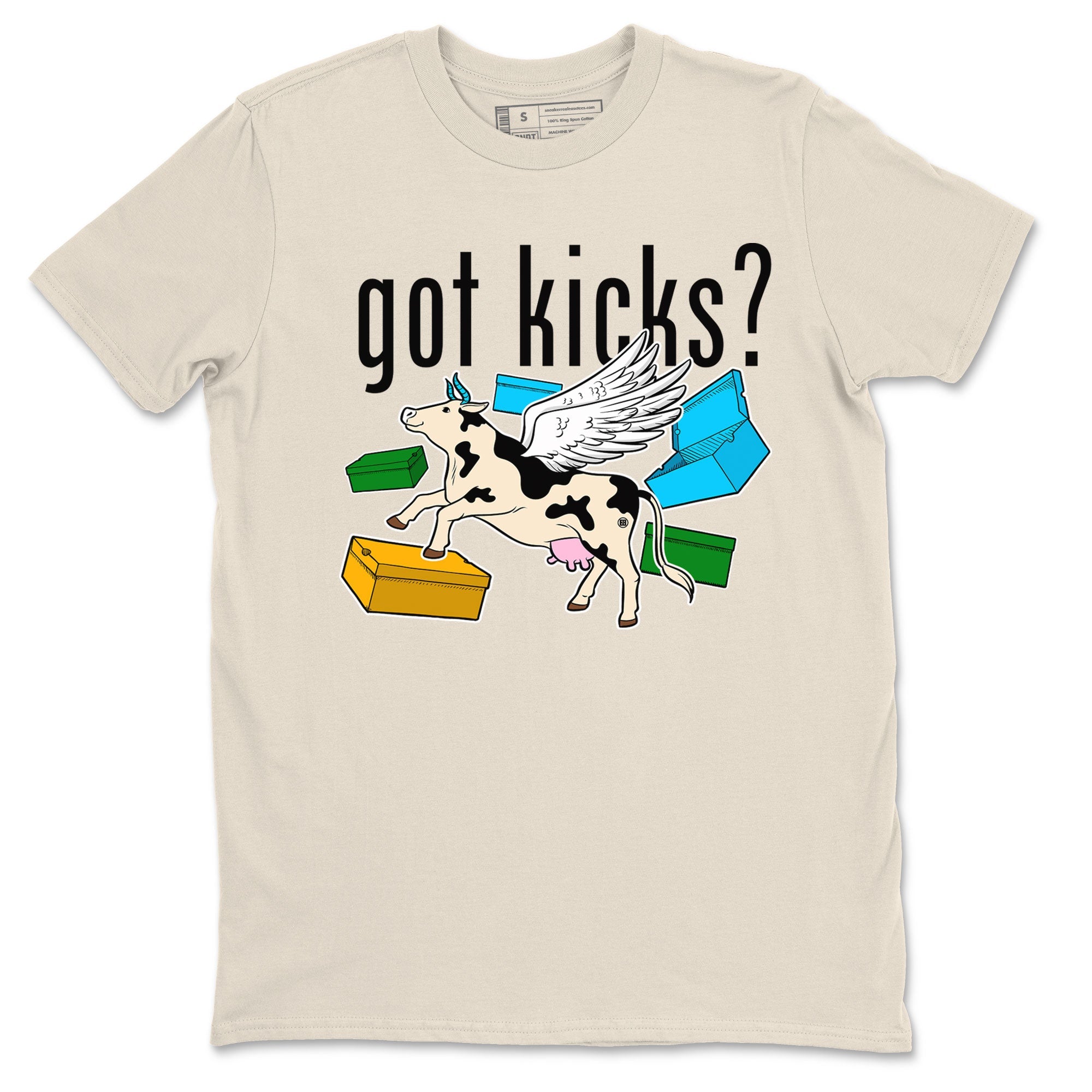 Nike Dunk Chunky Dunky shirt to match jordans Cow Got Kicks sneaker tees Dunks Chunky Dunky Drip Gear Zone unisex cotton Natural 2 crew neck shirt