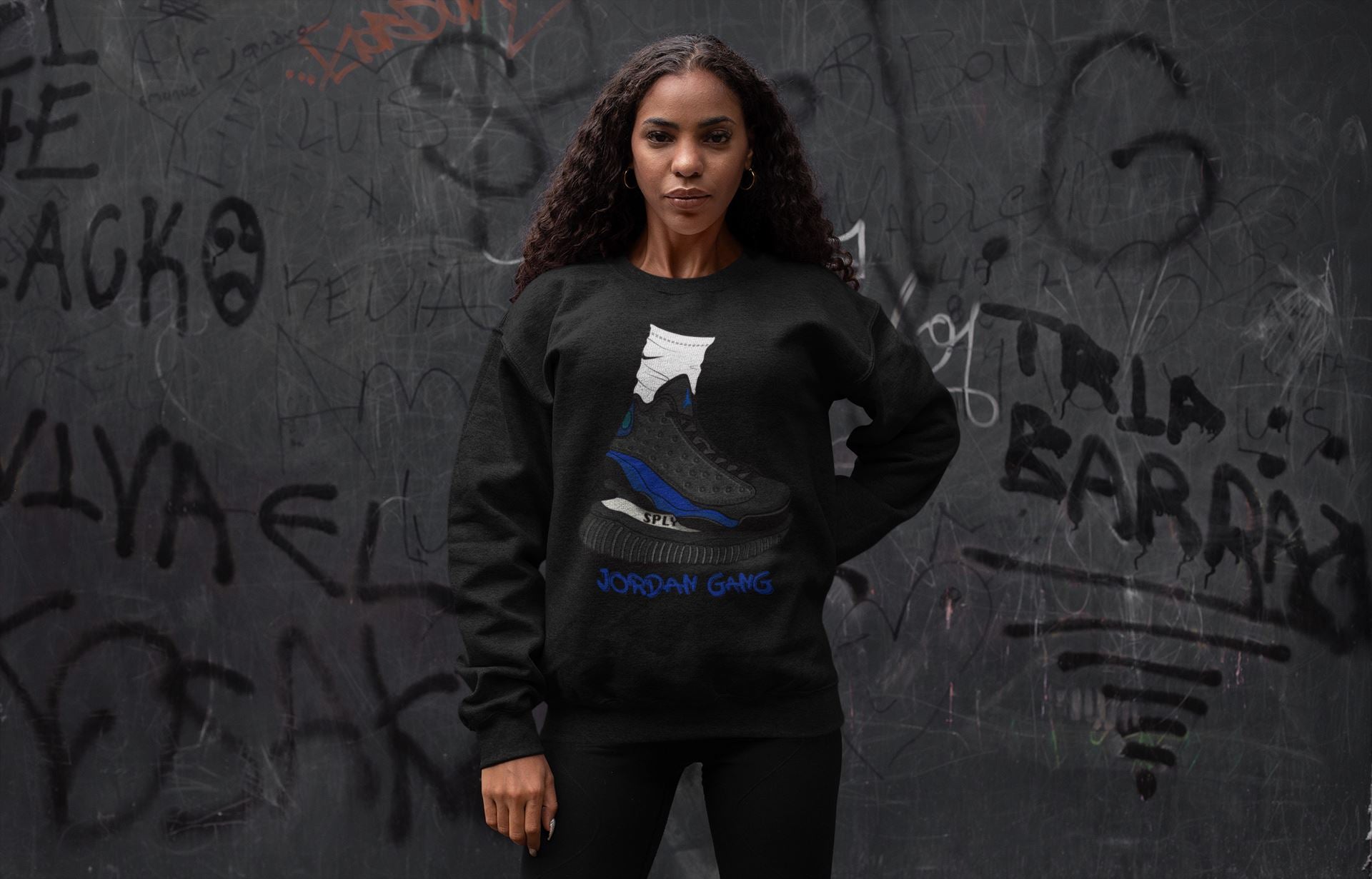 Jordan 13 Hyper Royal Shirt To Match Jordans Jordan Gang Sneaker Tees Jordan 13 Hyper Royal Drip Gear Zone Sneaker Matching Clothing Unisex Shirts