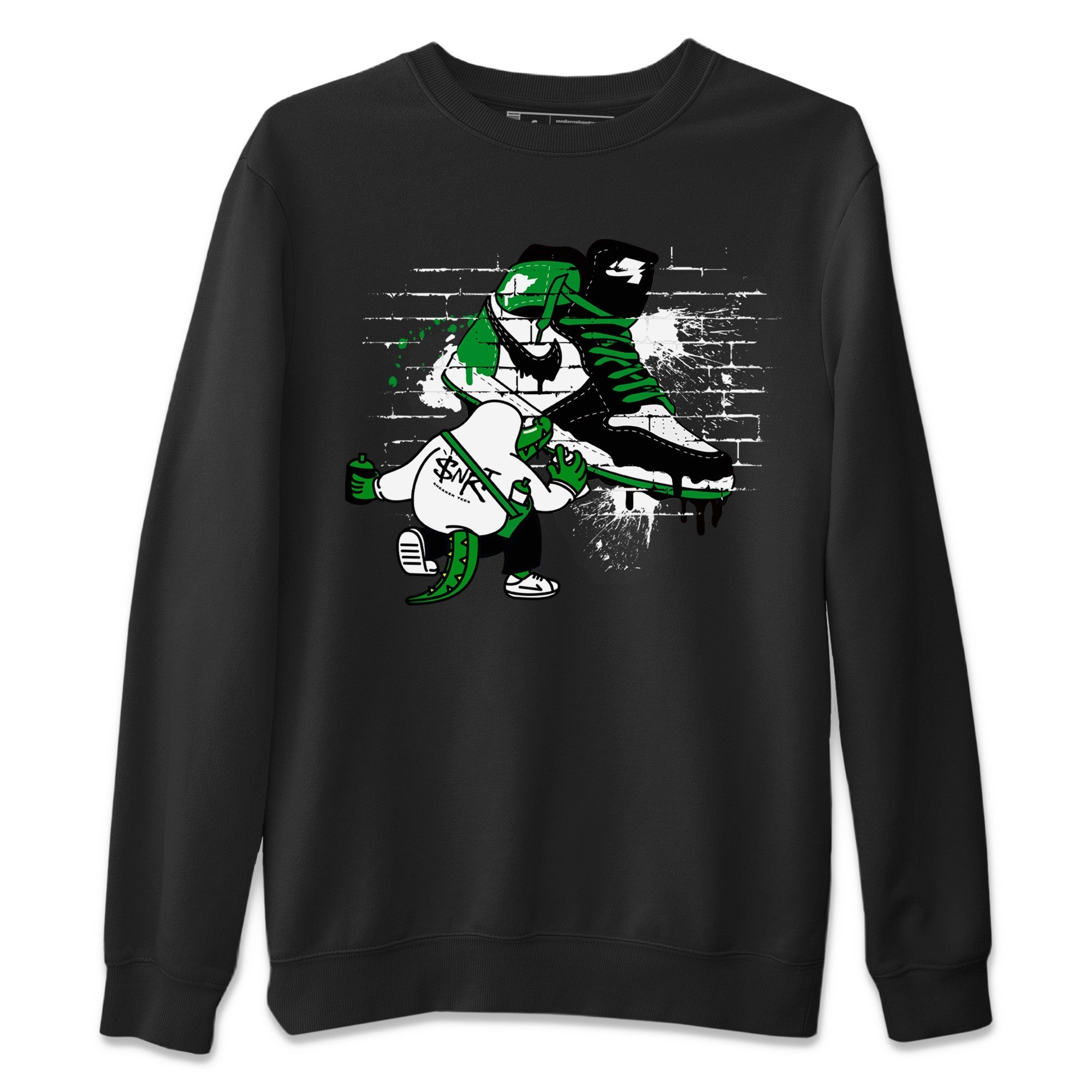 Air Jordan 1 Celtics Sneaker Match Tees Crocodile Artist Streetwear Sneaker Shirt Air Jordan 1 Retro Celtics Sneaker Release Tees Unisex Shirts Black 2