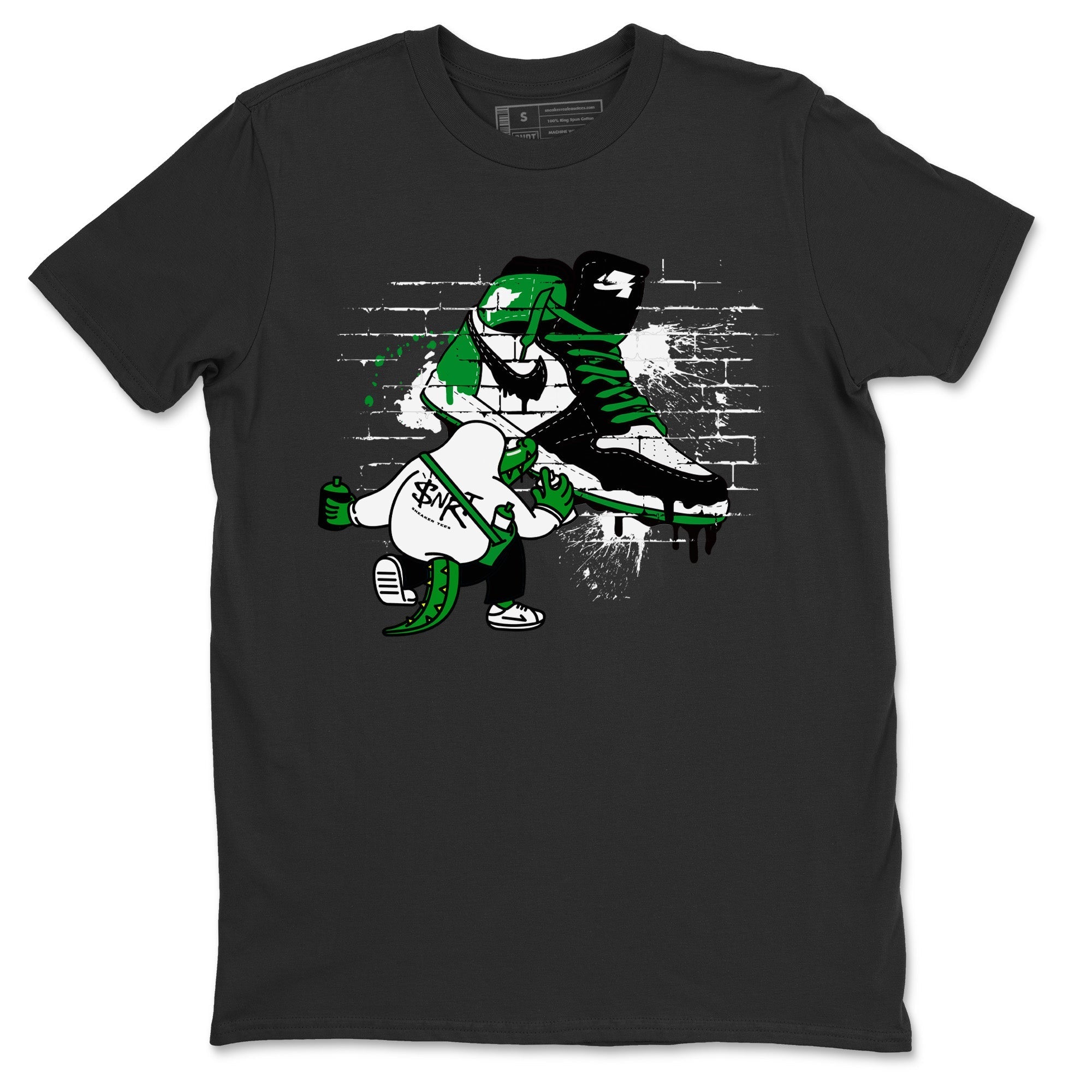 Air Jordan 1 Celtics Sneaker Match Tees Crocodile Artist Streetwear Sneaker Shirt Air Jordan 1 Retro Celtics Sneaker Release Tees Unisex Shirts Black 2
