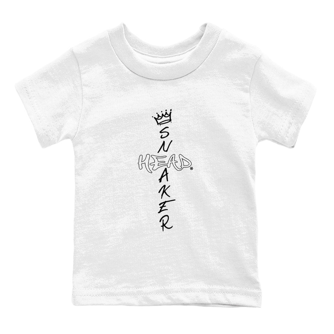 1s Black White shirt to match jordans streetwear brand Cross Sneakerhead sneaker tees Air Jordan 1 Black White Drip Gear Zone baby toddler White 2 cotton Shirt