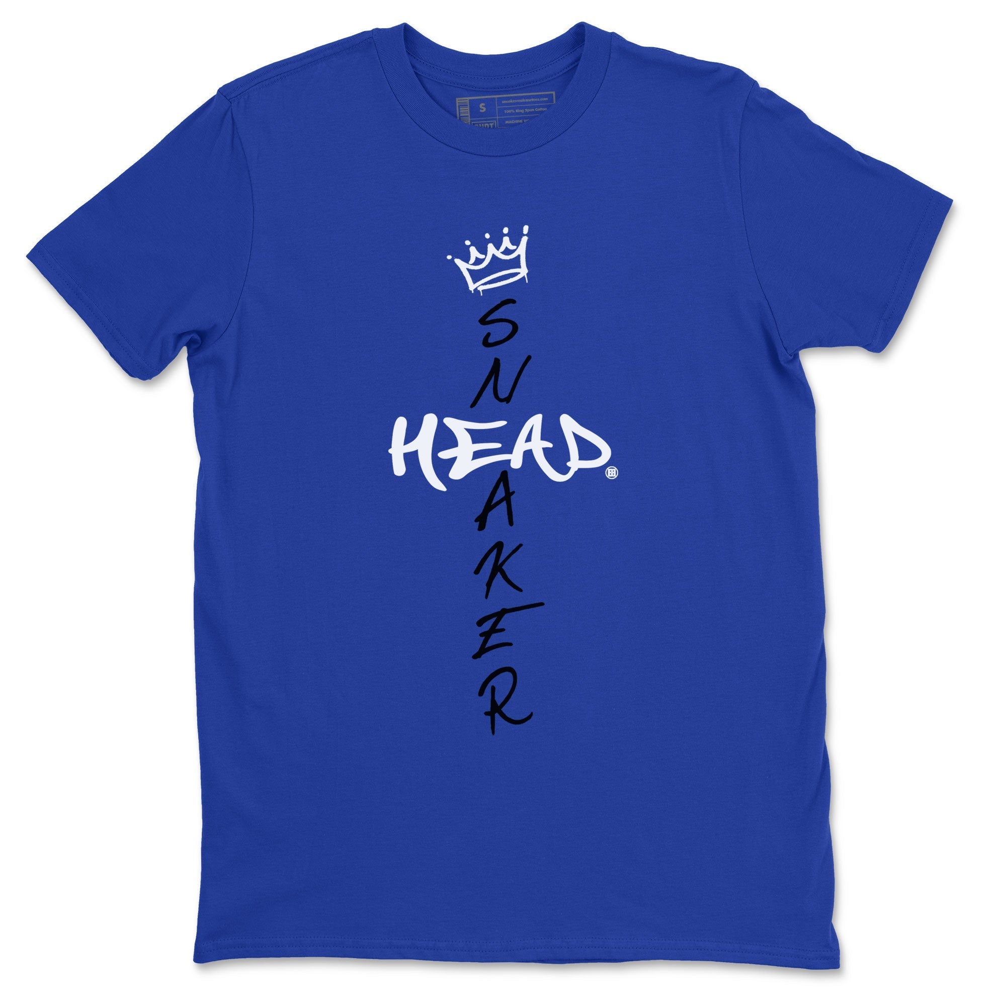 1s Royal Reimagined shirt to match jordans Cross Sneakerhead sneaker shirts Air Jordan 1 Royal Reimagined Drip Gear Zone Unisex Sneaker Tees and Sneaker Match T-Shirt Royal Blue 2 T-Shirt