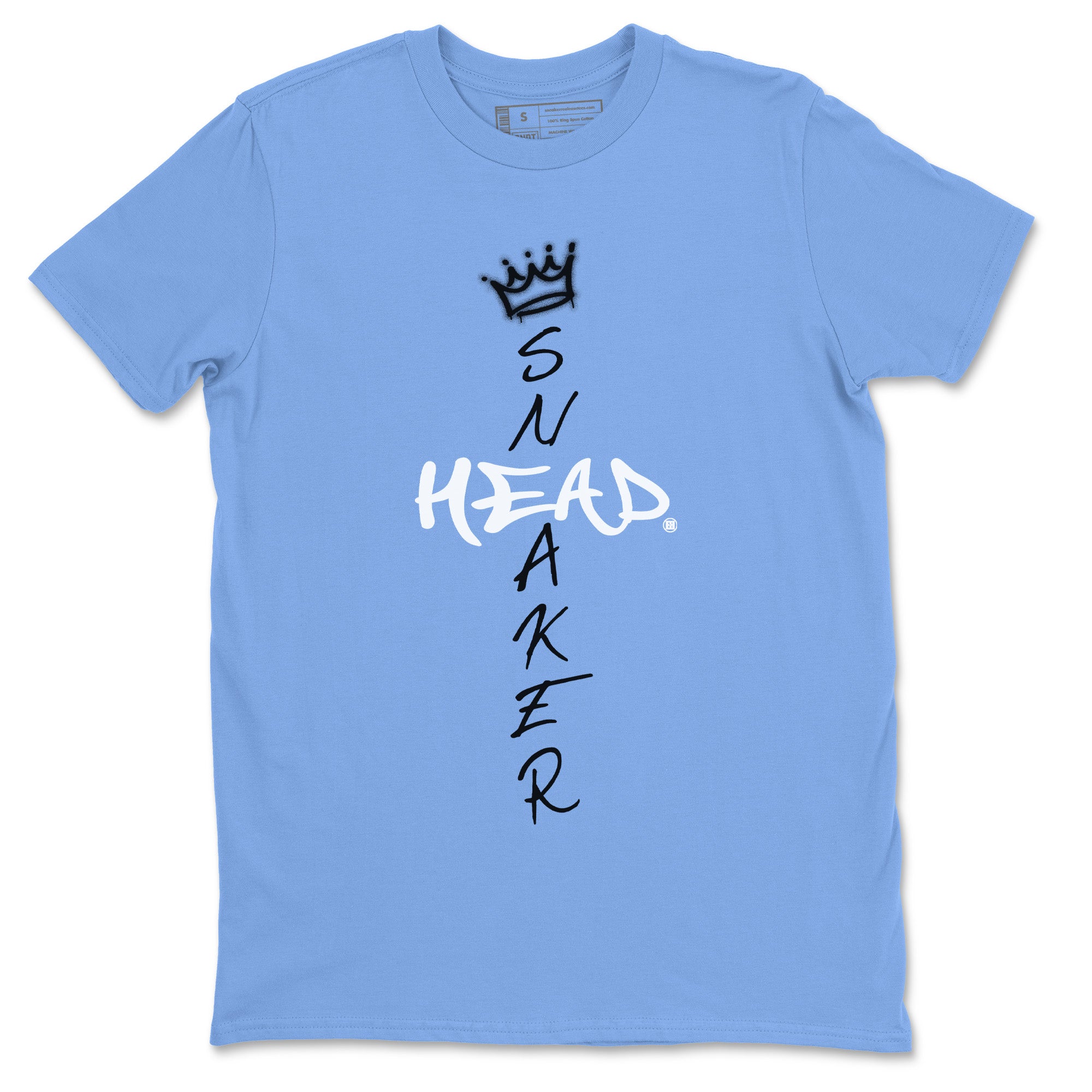 Air Jordan 1 Retro High OG UNC Toe Shirt to match Jordans Cross Sneakerhead Streetwear Sneaker Shirt Air Jordan 1 High OG UNC Toe Drip Gear Zone Sneaker Matching Clothing Crew Neck T-Shirts Carolina Blue 2