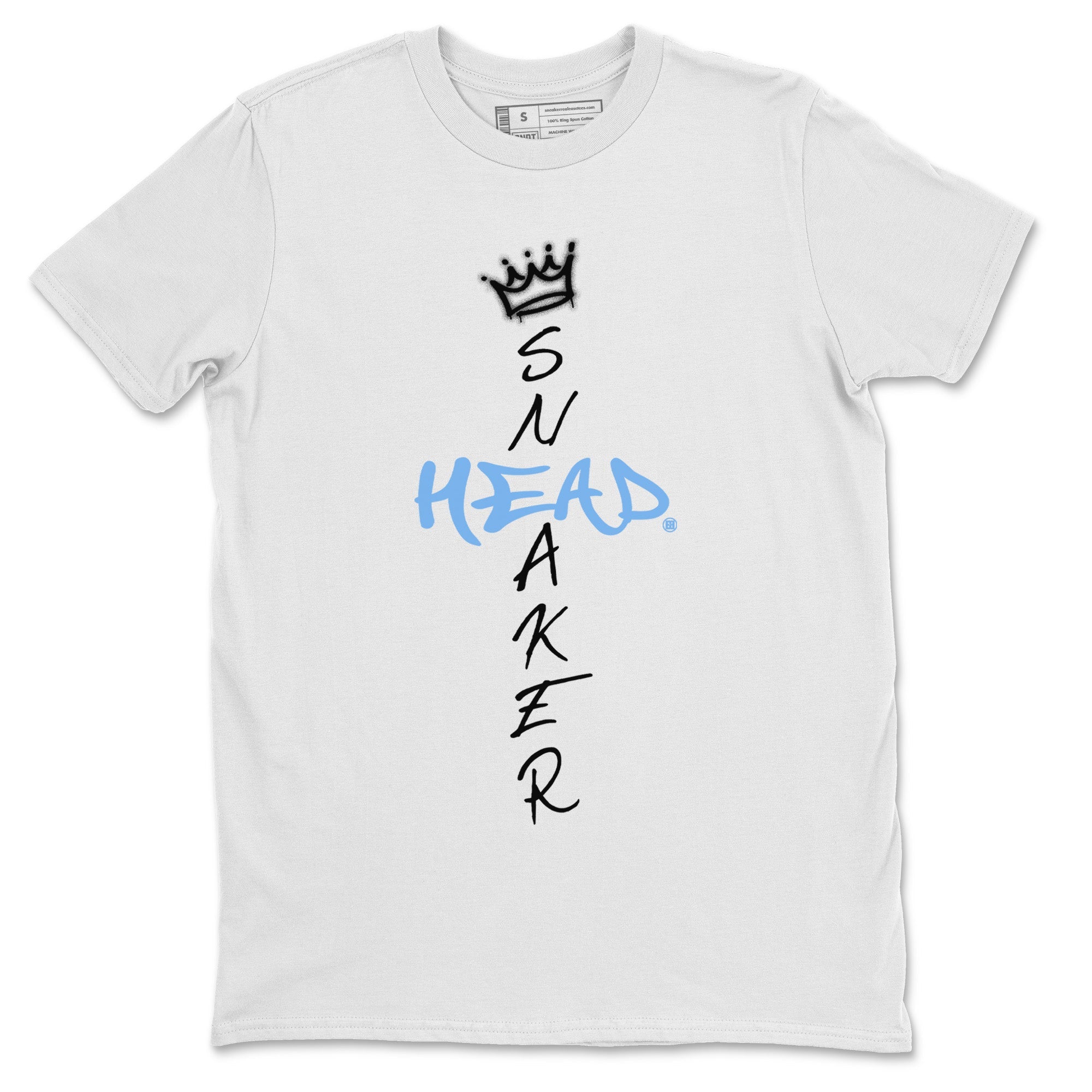 Air Jordan 1 Retro High OG UNC Toe Shirt to match Jordans Cross Sneakerhead Streetwear Sneaker Shirt Air Jordan 1 High OG UNC Toe Drip Gear Zone Sneaker Matching Clothing Crew Neck T-Shirts White 2