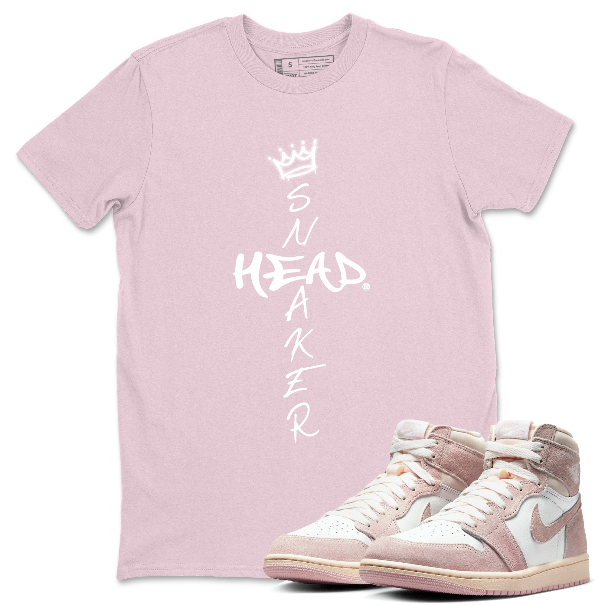 Air Jordan 1 Washed Pink Sneaker Match Tees Cross Sneakerhead Streetwear Sneaker Shirt Air Jordan 1 High OG WMNS Washed Pink Sneaker Release Tees Unisex Shirts Pink 1