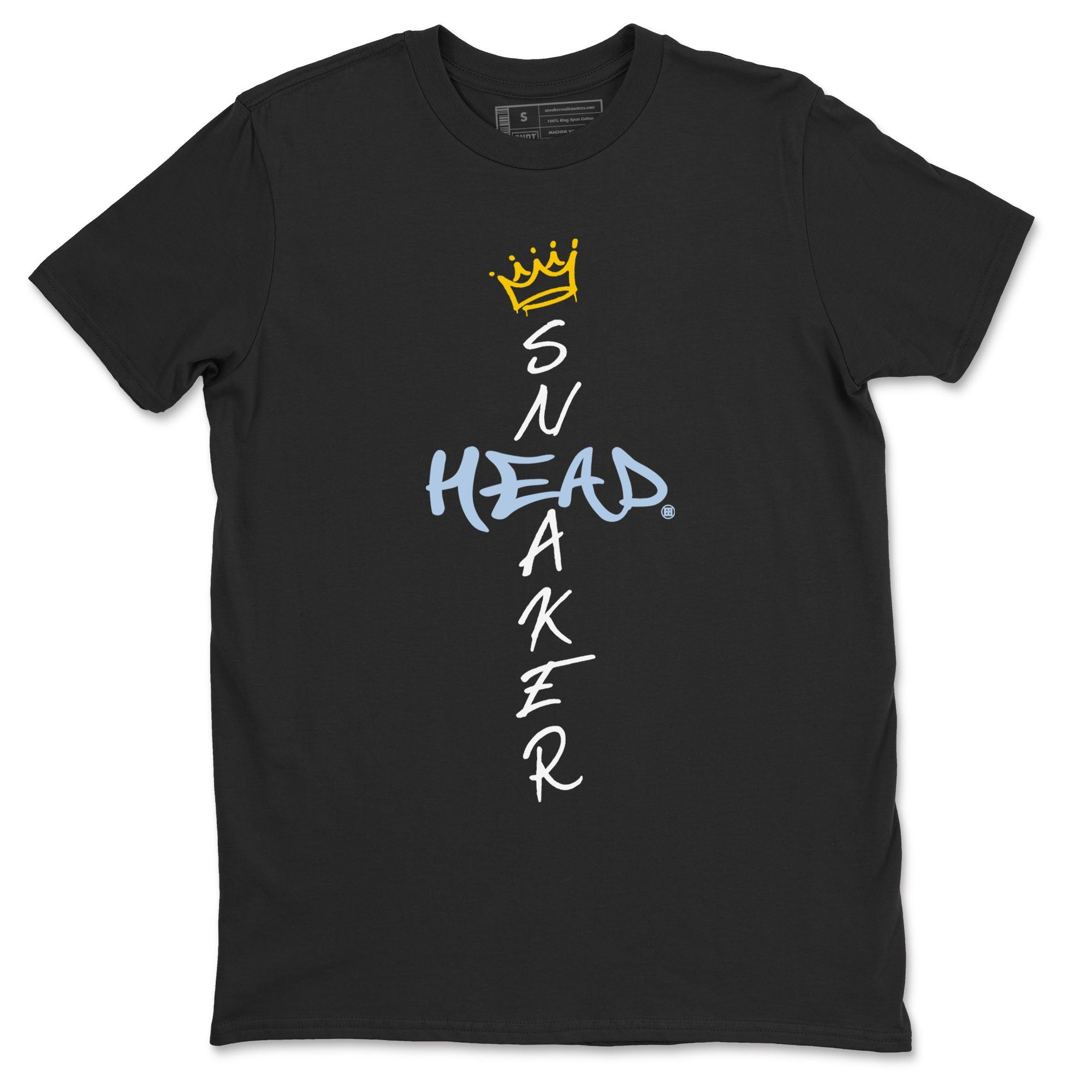 13s Blue Grey shirt to match jordans Cross Sneakerhead sneaker tees Air Jordan 13 Blue Grey Drip Gear Zone unisex cotton Black 2 crew neck shirt