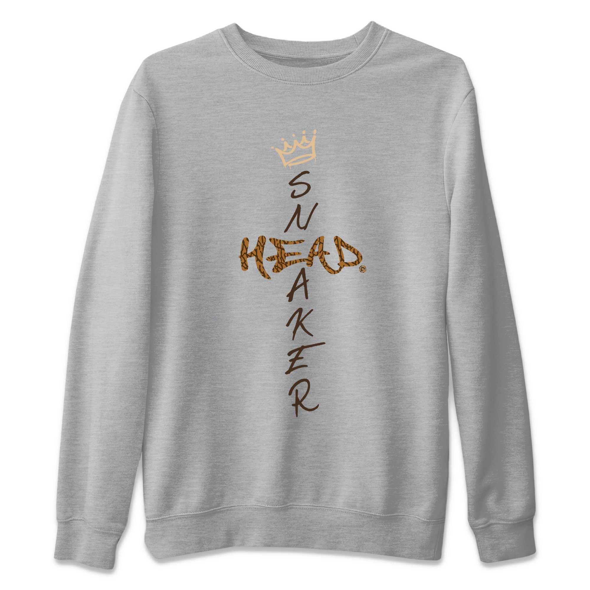 Air Jordan 3 Palomino shirt to match jordans Cross Sneakerhead Streetwear Sneaker Shirt 3s Palomino Drip Gear Zone Sneaker Matching Clothing Unisex Heather Grey 2 T-Shirt