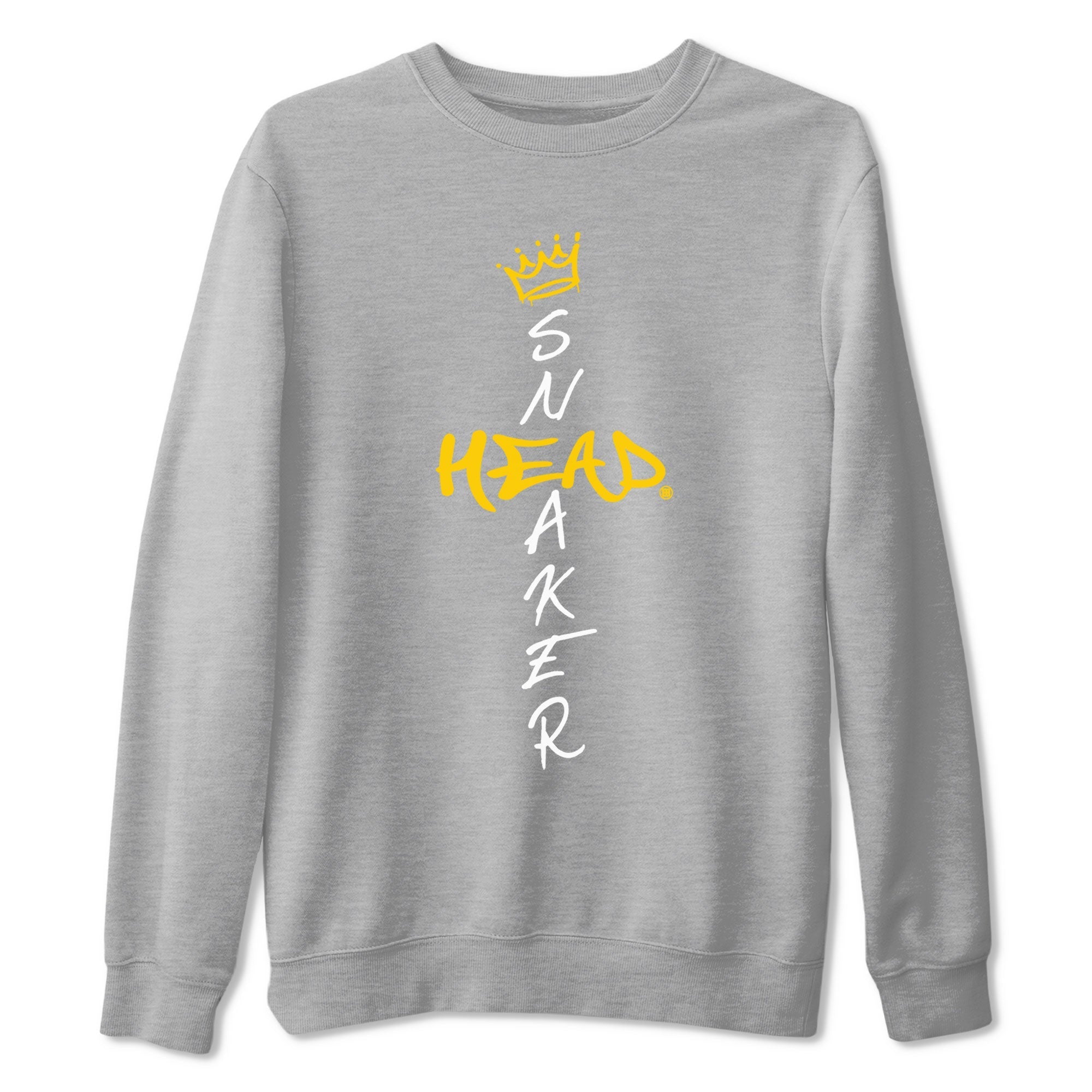 Air Jordan 6 Yellow Ochre shirt to match jordans Cross Sneakerhead special sneaker matching tees AJ6 Yellow Ochre Drip Gear Zone Brand Unisex Heather Grey 2 T-Shirt