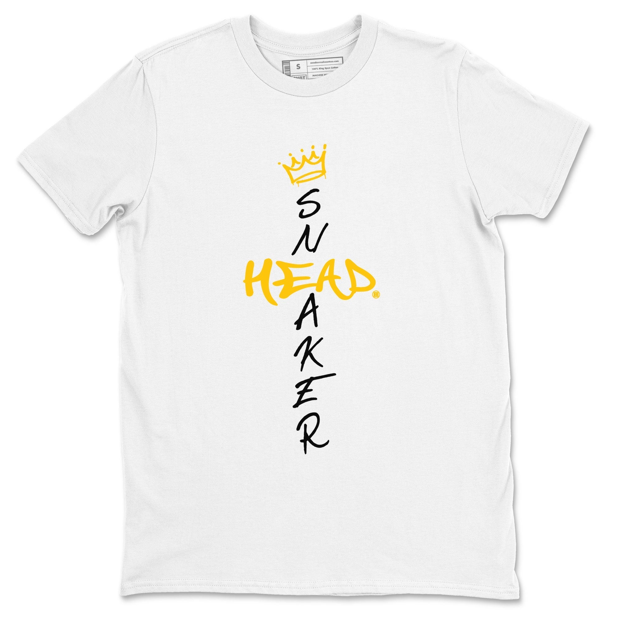 Air Jordan 6 Yellow Ochre shirt to match jordans Cross Sneakerhead special sneaker matching tees AJ6 Yellow Ochre Drip Gear Zone Brand Unisex White 2 T-Shirt