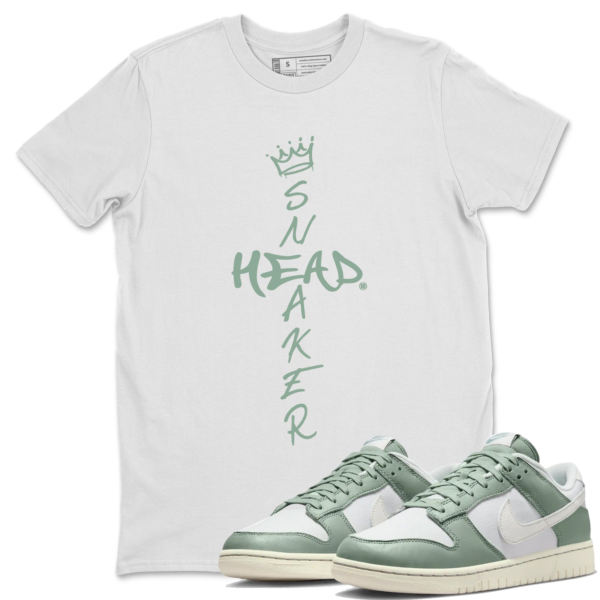Dunk Low Mica Green Shirts Cross Sneakerhead Streetwear Sneaker Shirt Dunk Mica Green Sneaker Release Tees Unisex Shirts White 1