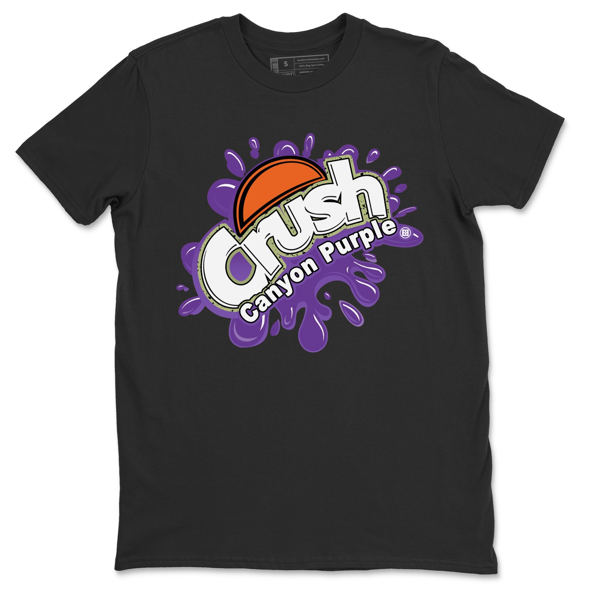 Jordan 4 Canyon Purple Sneaker Matching T-Shirt Crush Sneaker Tees Jordan 4 Canyon Purple Sneaker Release Tees Crew Neck Tees