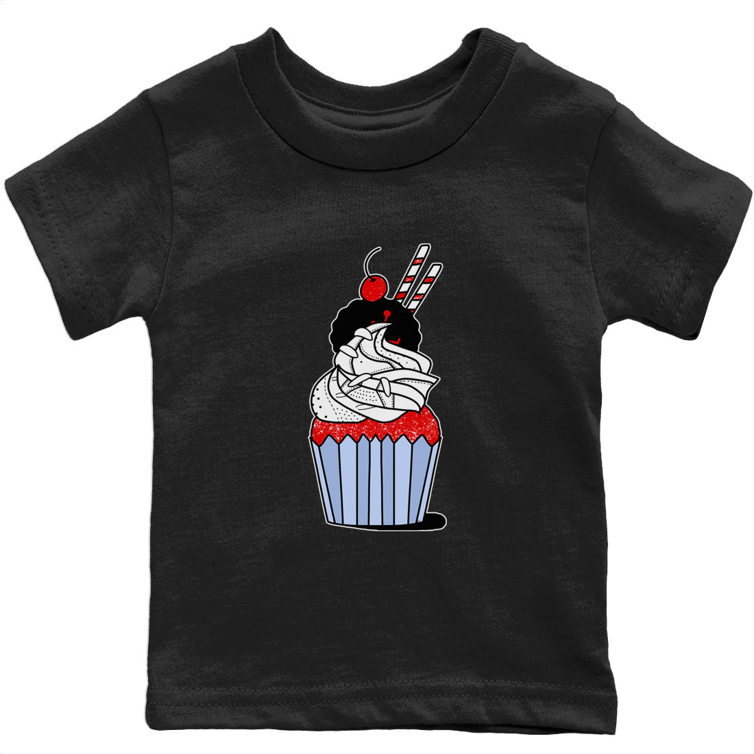 Jordan 6 Red Velvet Cookies Sneaker Matching T-Shirt Cup Cake Sneaker Tees Jordan 6 Red Velvet Cookies Sneaker Release Tees Kids Shirts