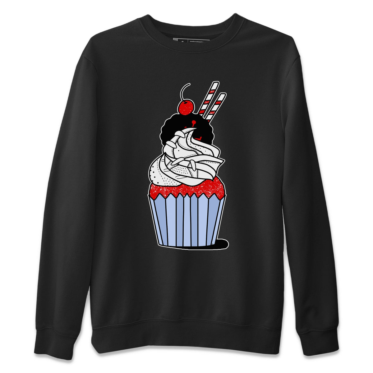 Jordan 6 Red Velvet Cookies Sneaker Matching T-Shirt Cup Cake Sneaker Tees Jordan 6 Red Velvet Cookies Sneaker Release Tees Crew Neck Tees