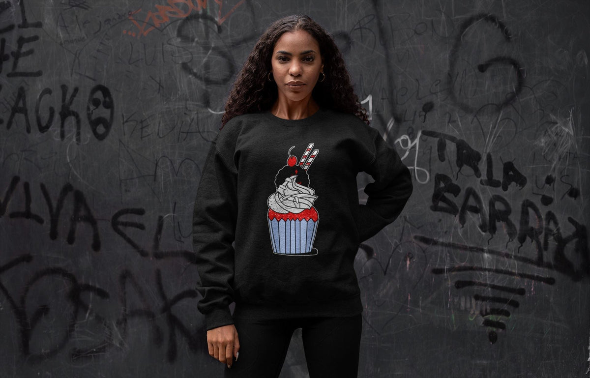 Jordan 6 Red Velvet Cookies Sneaker Matching T-Shirt Cup Cake Sneaker Tees Jordan 6 Red Velvet Cookies Sneaker Release Tees Crew Neck Tees