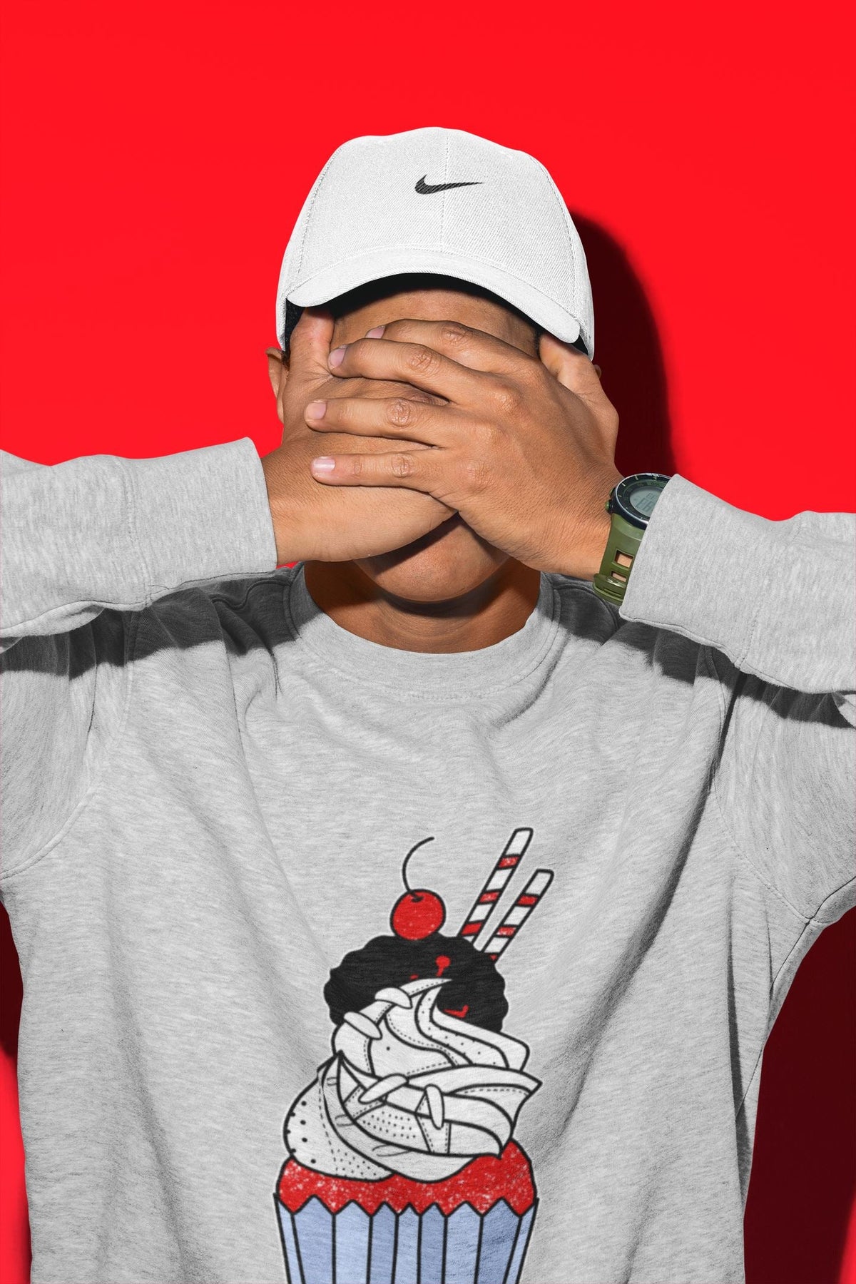 Jordan 6 Red Velvet Cookies Sneaker Matching T-Shirt Cup Cake Sneaker Tees Jordan 6 Red Velvet Cookies Sneaker Release Tees Crew Neck Tees