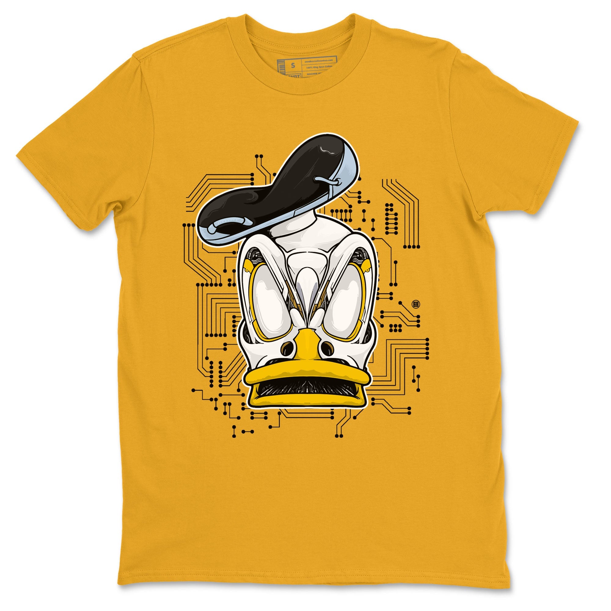 AJ6 Yellow Ochre shirt to match jordans Cyber Duck sneaker tees Air Jordan 6 Yellow Ochre Drip Gear Zone unisex cotton Gold 2 crew neck shirt