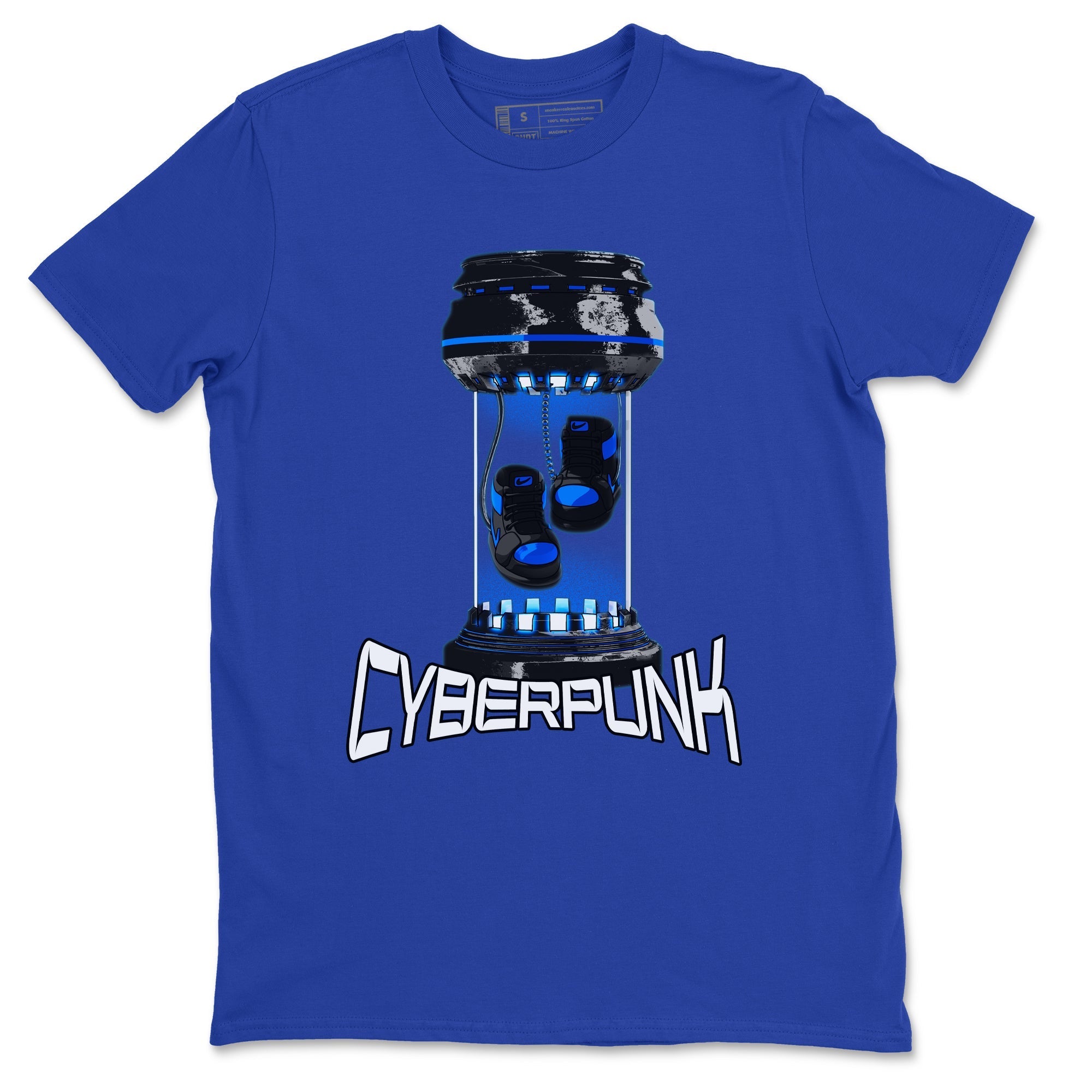 1sRoyal Reimagined shirt to match jordans Cyberpunk sneaker tees 1sRoyal Reimagined Drip Gear Zone Unisex Sneaker Tees and Sneaker Match T-Shirt Royal Blue 2 T-Shirt