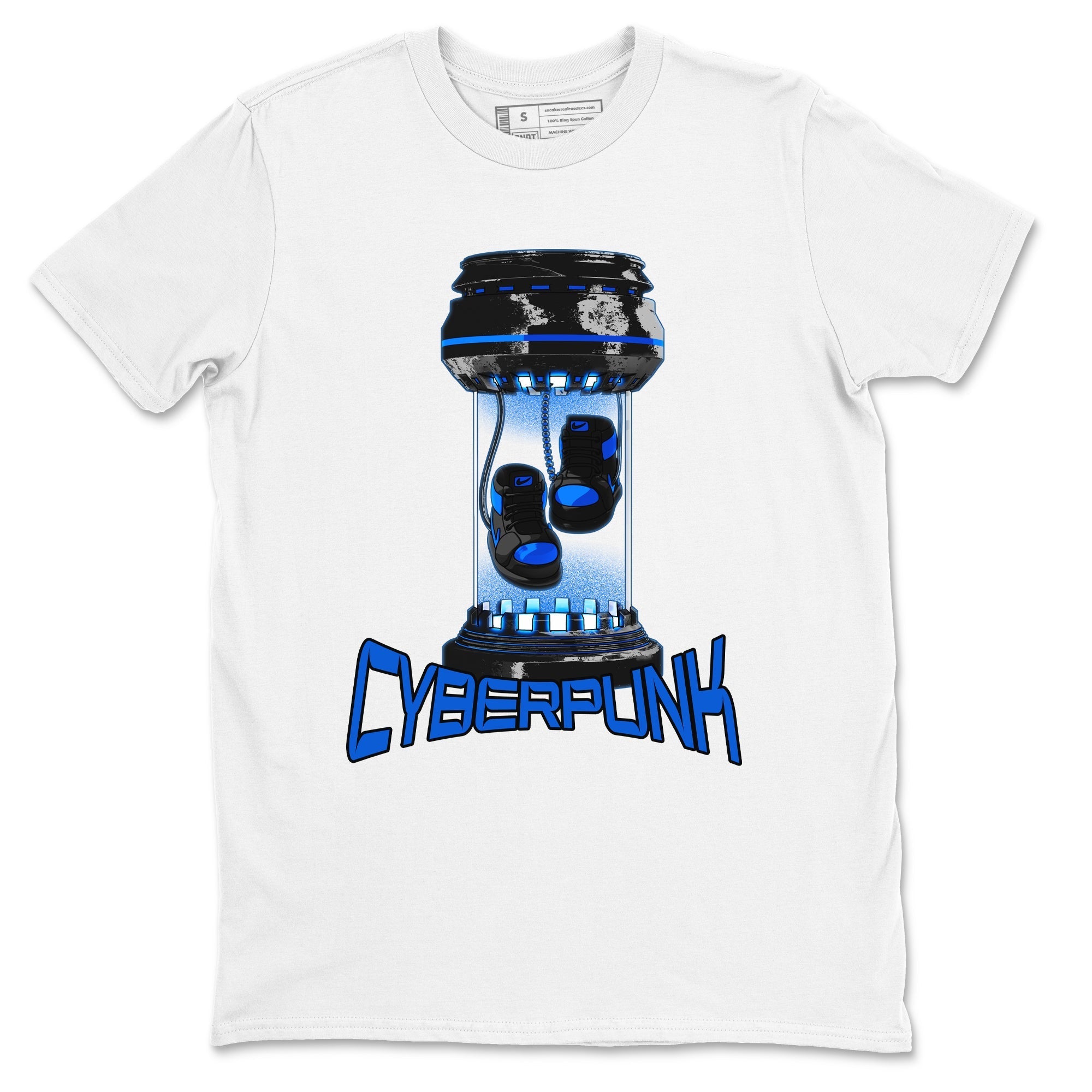 1sRoyal Reimagined shirt to match jordans Cyberpunk sneaker tees 1sRoyal Reimagined Drip Gear Zone Unisex Sneaker Tees and Sneaker Match T-Shirt White 2 T-Shirt