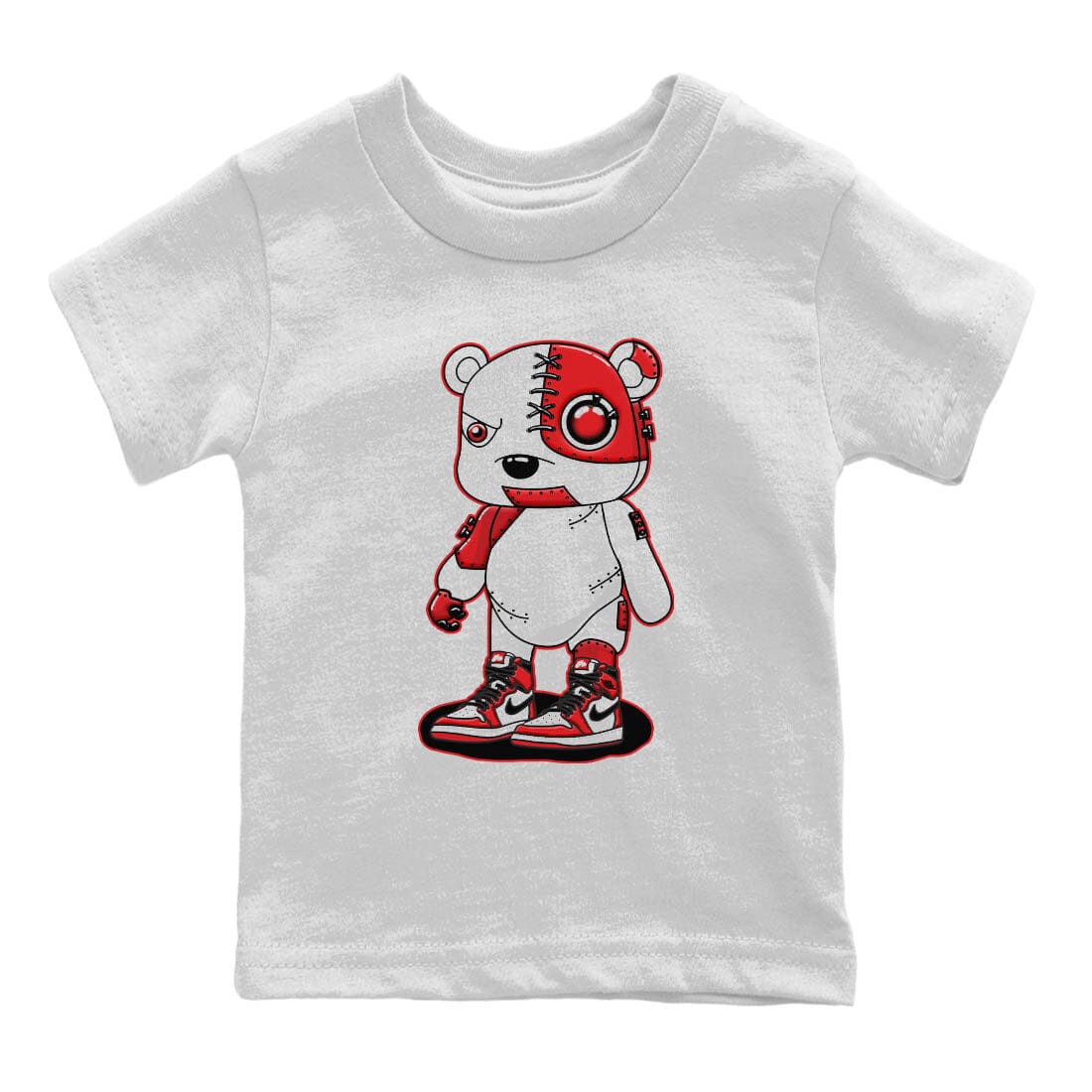 Jordan 1 lost & found Sneaker Matching T-Shirt Cyborg Bear Sneaker Tees Jordan 1 lost & found Sneaker Release Tees Kids Shirts