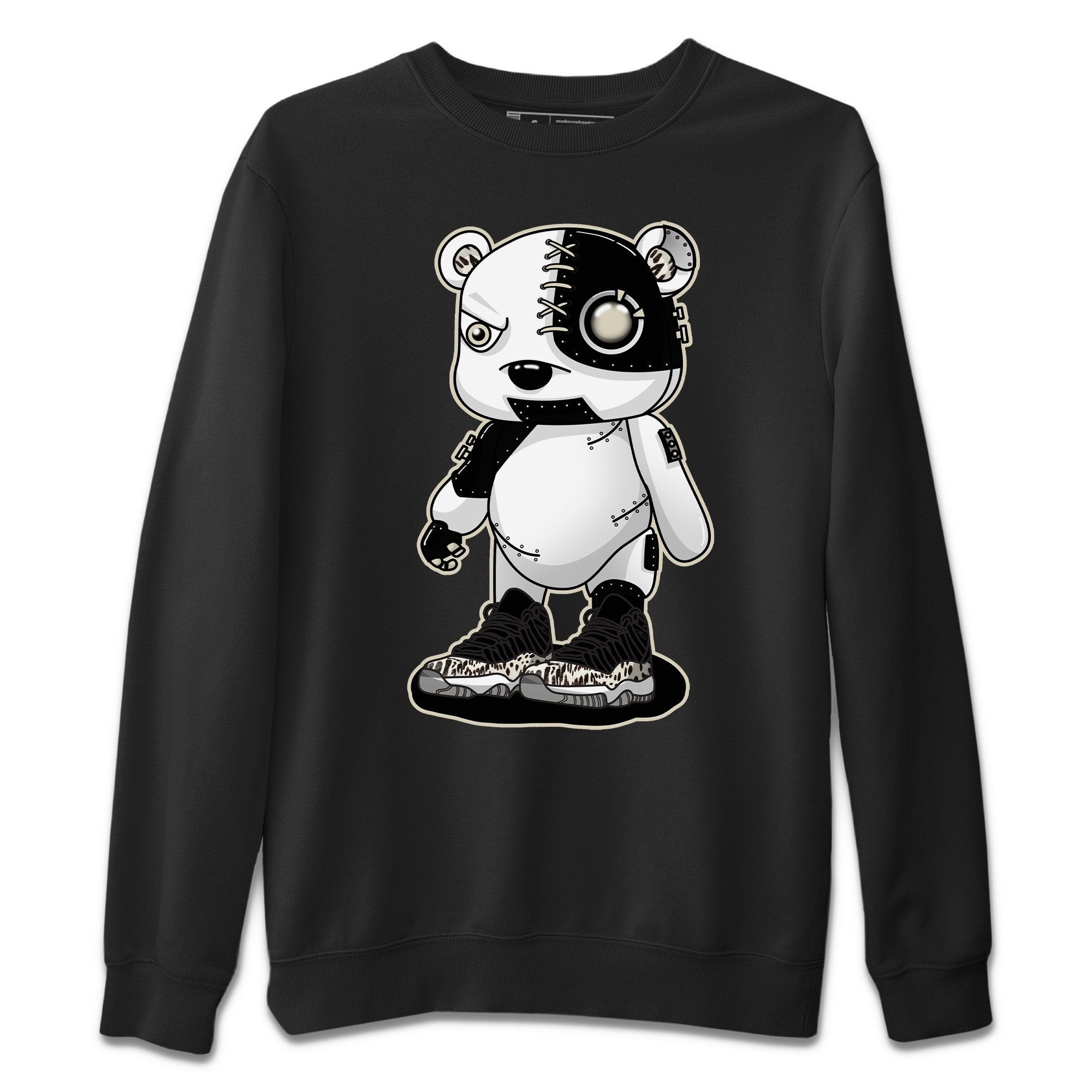 Jordan 11 Animal Instinct Shirt To Match Jordans Cyborg Bear Sneaker Tees Jordan 11 Animal Instinct Drip Gear Zone Sneaker Matching Clothing Unisex Shirts