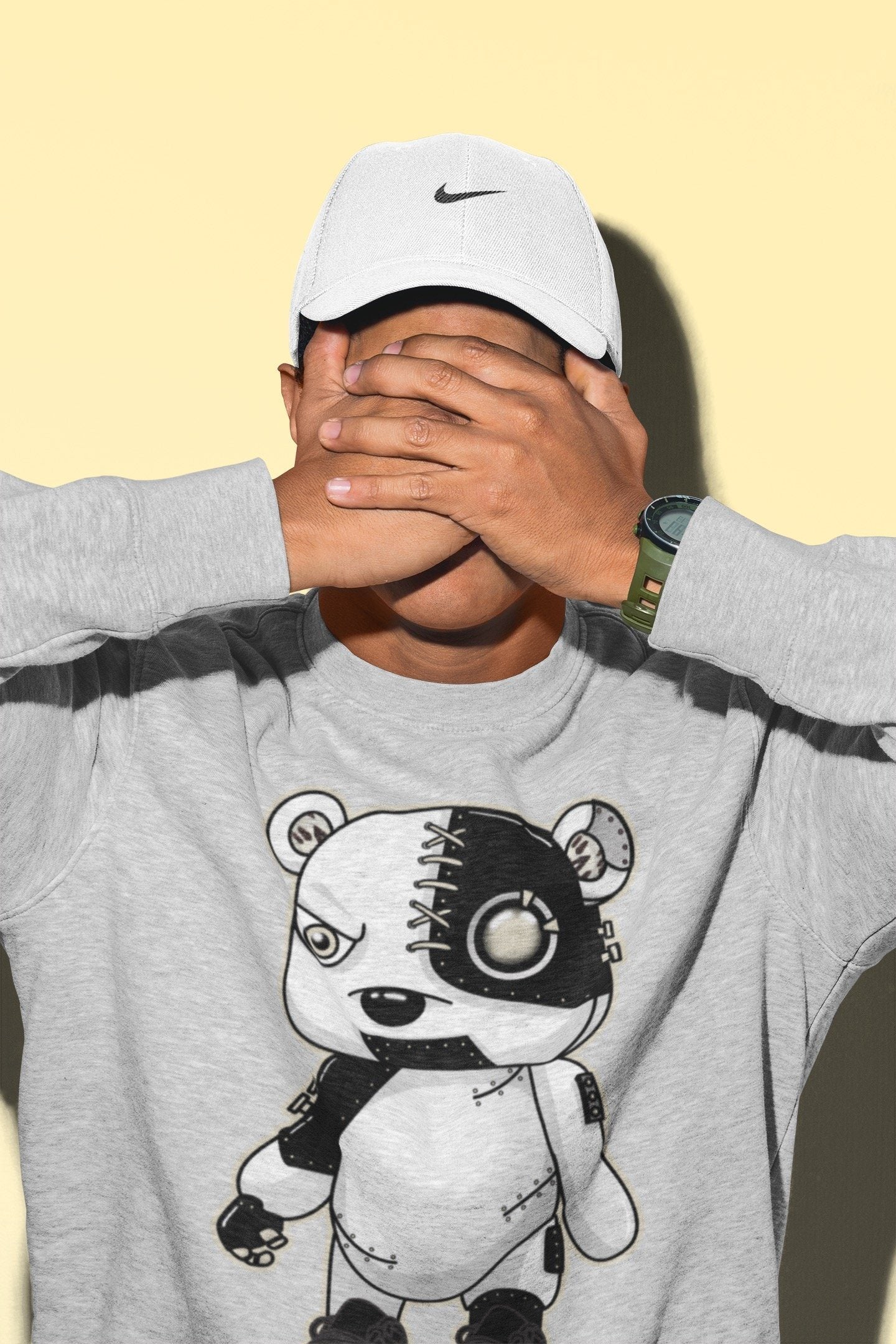 Jordan 11 Animal Instinct Shirt To Match Jordans Cyborg Bear Sneaker Tees Jordan 11 Animal Instinct Drip Gear Zone Sneaker Matching Clothing Unisex Shirts