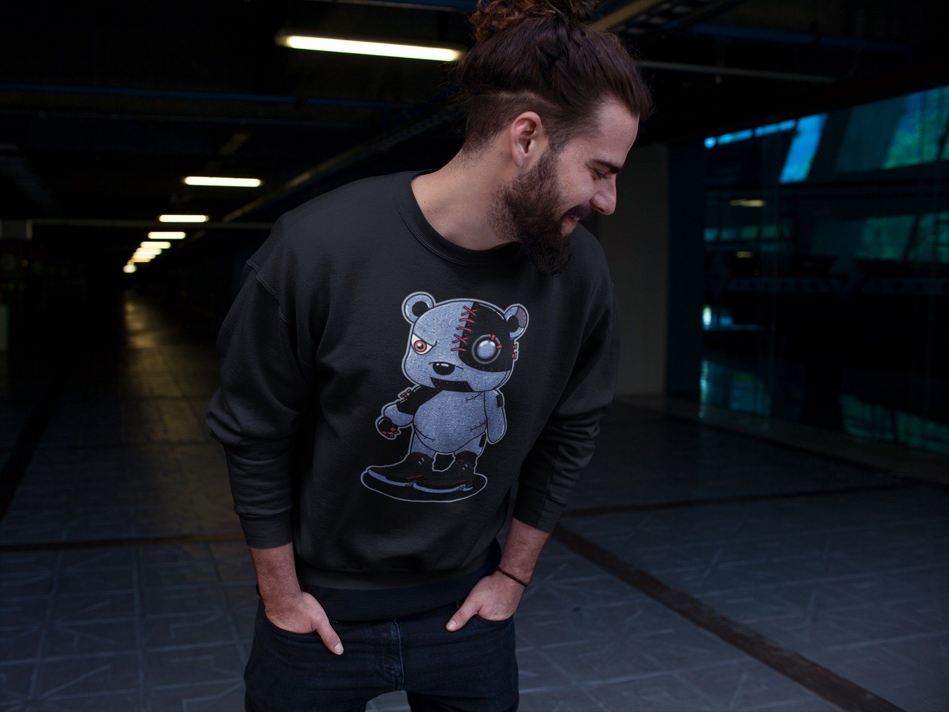 Jordan 12 Grind Shirt To Match Jordans Cyborg Bear Sneaker Tees Jordan 12 Grind Drip Gear Zone Sneaker Matching Clothing Unisex Shirts