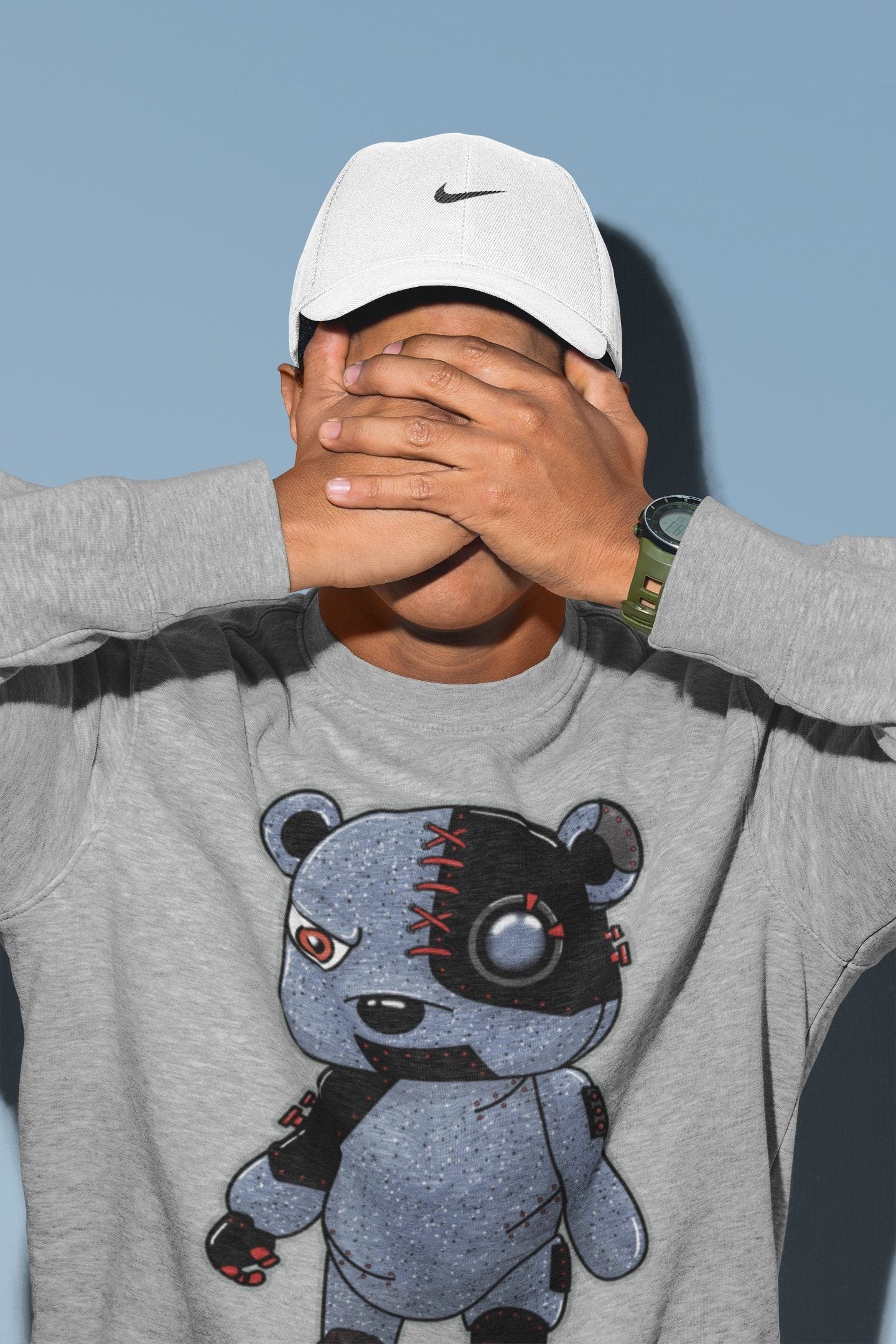 Jordan 12 Grind Shirt To Match Jordans Cyborg Bear Sneaker Tees Jordan 12 Grind Drip Gear Zone Sneaker Matching Clothing Unisex Shirts