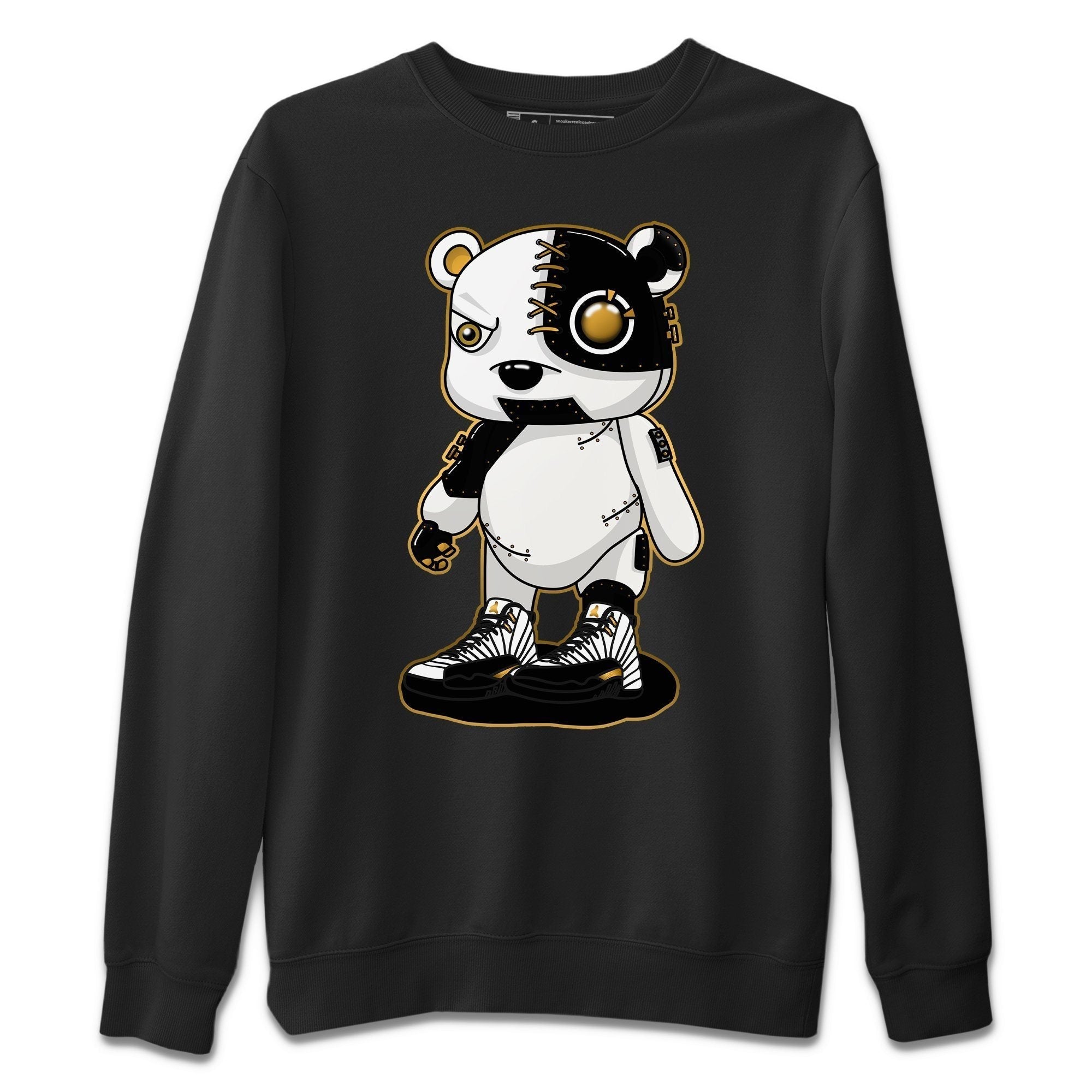 Jordan 12 Royalty Shirt To Match Jordans Cyborg Bear Sneaker Tees Jordan 12 Royalty Drip Gear Zone Sneaker Matching Clothing Unisex Shirts