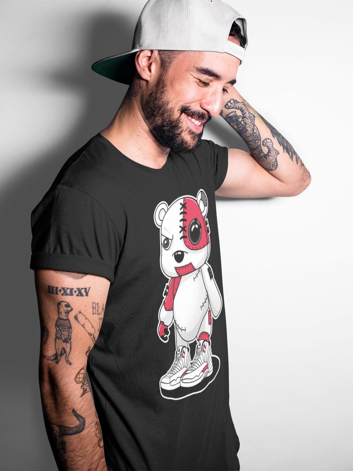 Jordan 12 Twist Shirt To Match Jordans Cyborg Bear Sneaker Tees Jordan 12 Twist Drip Gear Zone Sneaker Matching Clothing Unisex Shirts