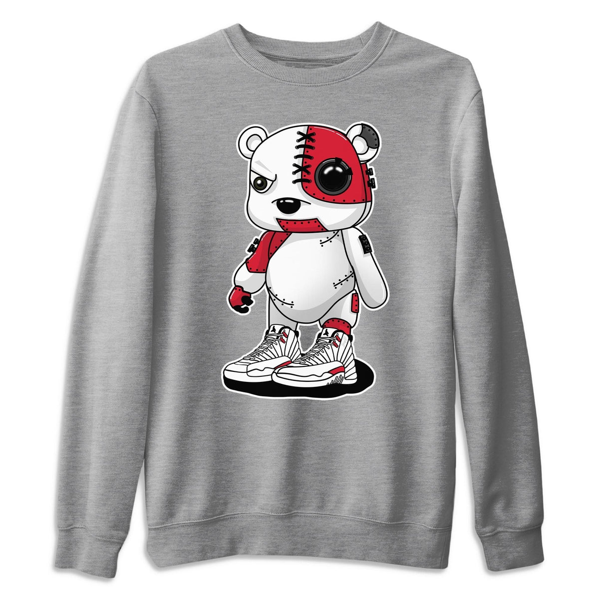 Jordan 12 Twist Shirt To Match Jordans Cyborg Bear Sneaker Tees Jordan 12 Twist Drip Gear Zone Sneaker Matching Clothing Unisex Shirts