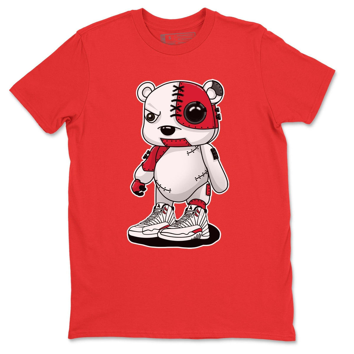 Jordan 12 Twist Shirt To Match Jordans Cyborg Bear Sneaker Tees Jordan 12 Twist Drip Gear Zone Sneaker Matching Clothing Unisex Shirts