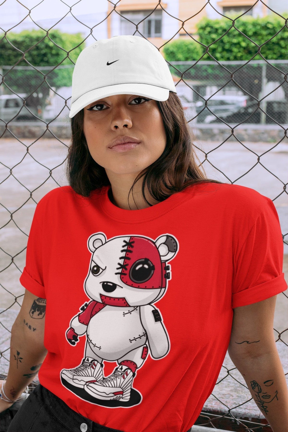 Jordan 12 Twist Shirt To Match Jordans Cyborg Bear Sneaker Tees Jordan 12 Twist Drip Gear Zone Sneaker Matching Clothing Unisex Shirts