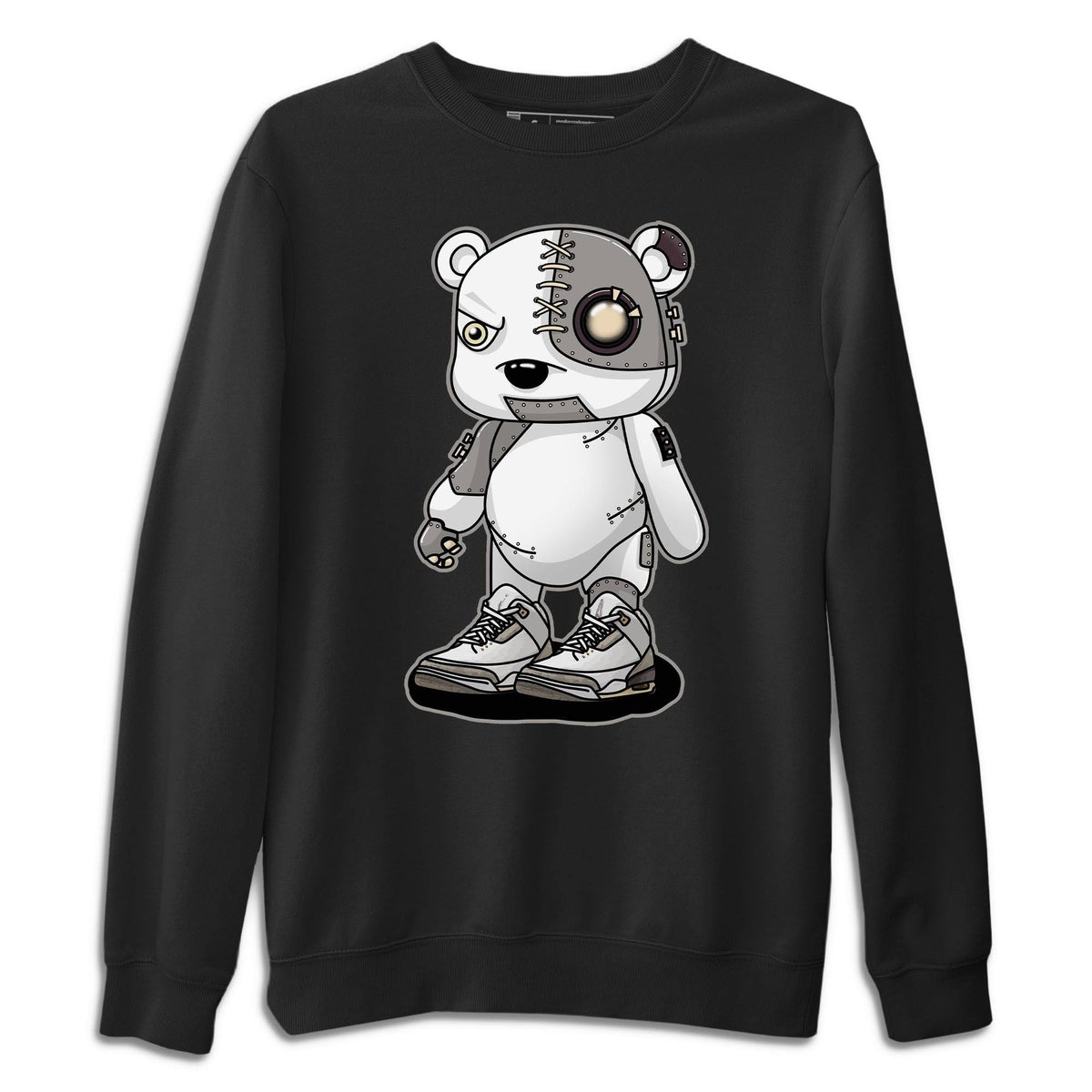 Jordan 3 A Ma Maniere Shirt To Match Jordans Cyborg Bear Sneaker Tees Jordan 3 A Ma Maniere Drip Gear Zone Sneaker Matching Clothing Unisex Shirts