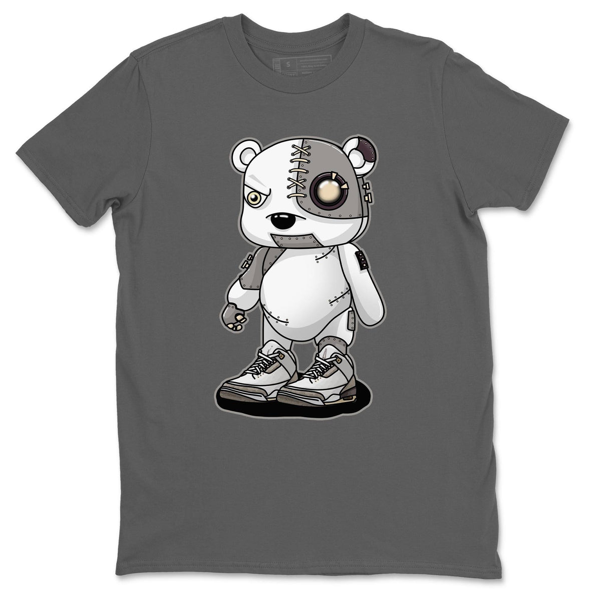 Jordan 3 A Ma Maniere Shirt To Match Jordans Cyborg Bear Sneaker Tees Jordan 3 A Ma Maniere Drip Gear Zone Sneaker Matching Clothing Unisex Shirts