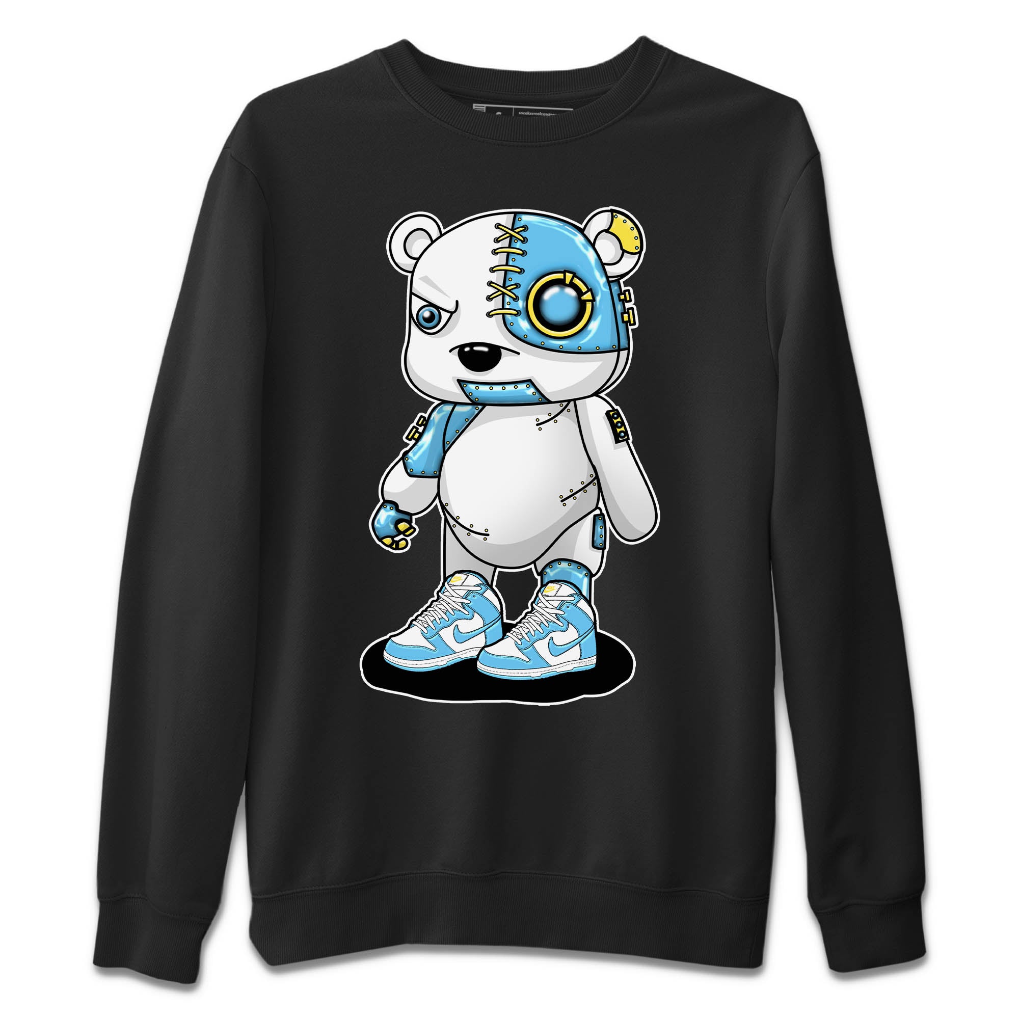 Nike Dunk High Blue Chill Shirt To Match Jordans Cyborg Bear Sneaker Tees Nike Dunk High Blue Chill Drip Gear Zone Sneaker Matching Clothing Unisex Shirts