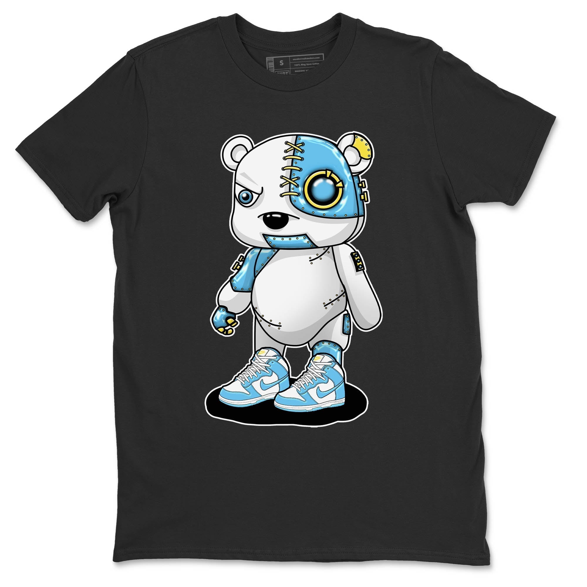Nike Dunk High Blue Chill Shirt To Match Jordans Cyborg Bear Sneaker Tees Nike Dunk High Blue Chill Drip Gear Zone Sneaker Matching Clothing Unisex Shirts