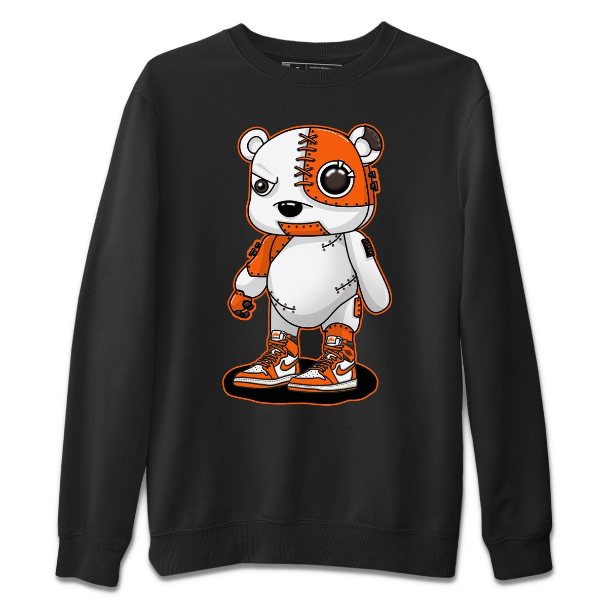 Jordan 1 Starfish Sneaker Matching T-Shirt Cyborg Bear Sneaker Tees Jordan 1 Starfish Sneaker Release Tees Crew Neck Tees