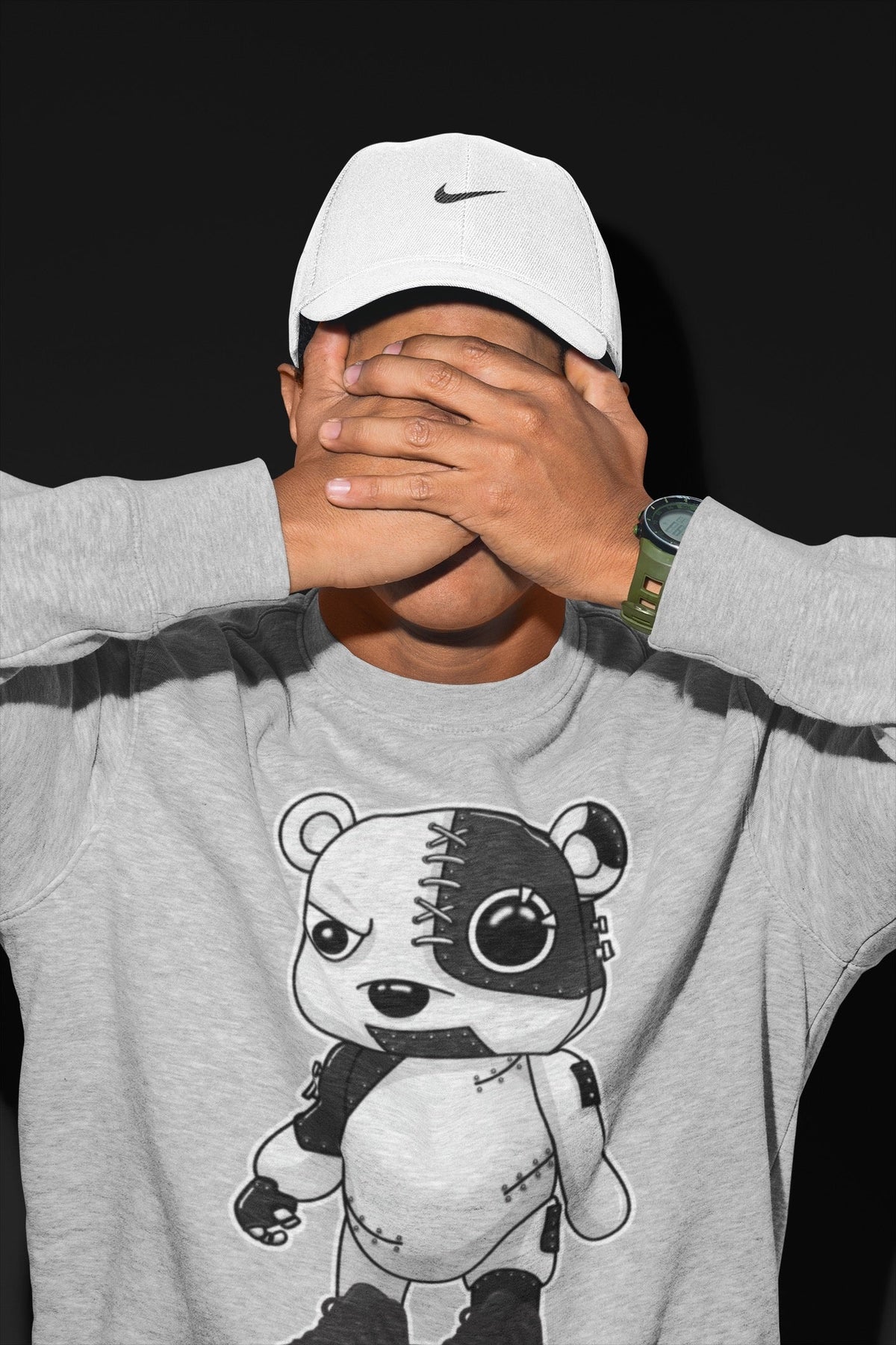 Jordan 11 72-10 Sneaker Matching T-Shirt Cyborg Bear Sneaker Tees Jordan 11 72-10 Sneaker Release Tees Crew Neck Tees
