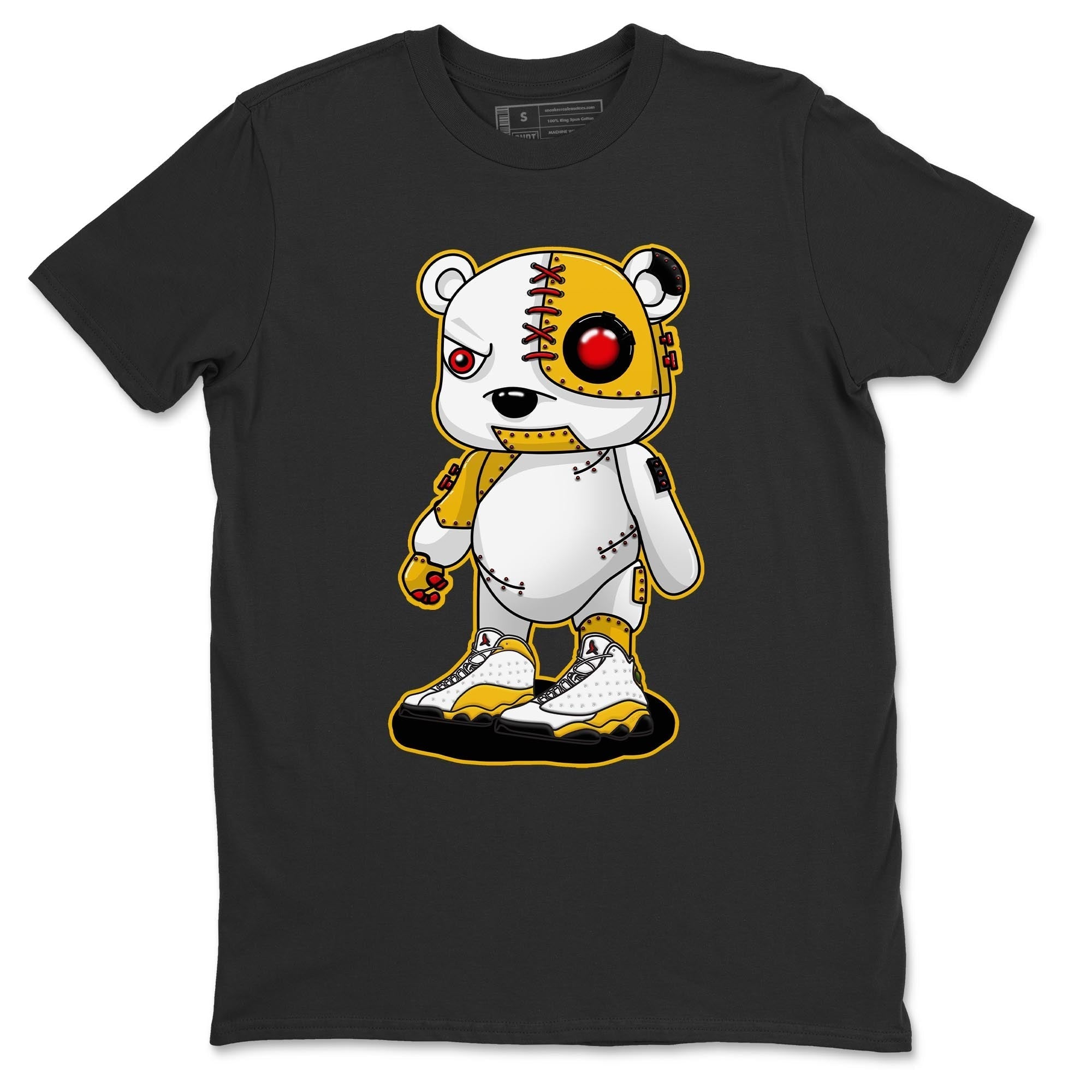 Jordan 13 Del Sol Shirt To Match Jordans Cyborg Bear Sneaker Tees Jordan 13 Del Sol Drip Gear Zone Sneaker Matching Clothing Unisex Shirts