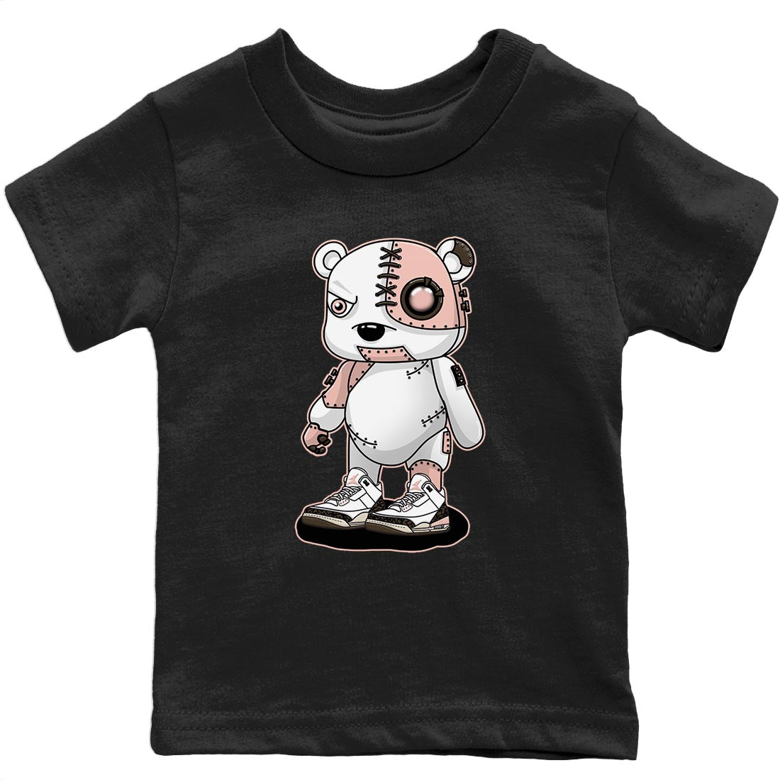 Jordan 3 Atmosphere Sneaker Matching T-Shirt Cyborg Bear Sneaker Tees Jordan 3 Atmosphere Sneaker Release Tees Kids Shirts