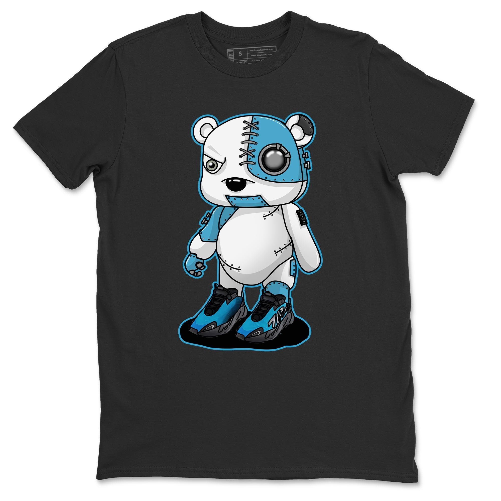 Yeezy 700 Bright Cyan Shirt To Match Jordans Cyborg Bear Sneaker Tees Yeezy 700 Bright Cyan Drip Gear Zone Sneaker Matching Clothing Unisex Shirts