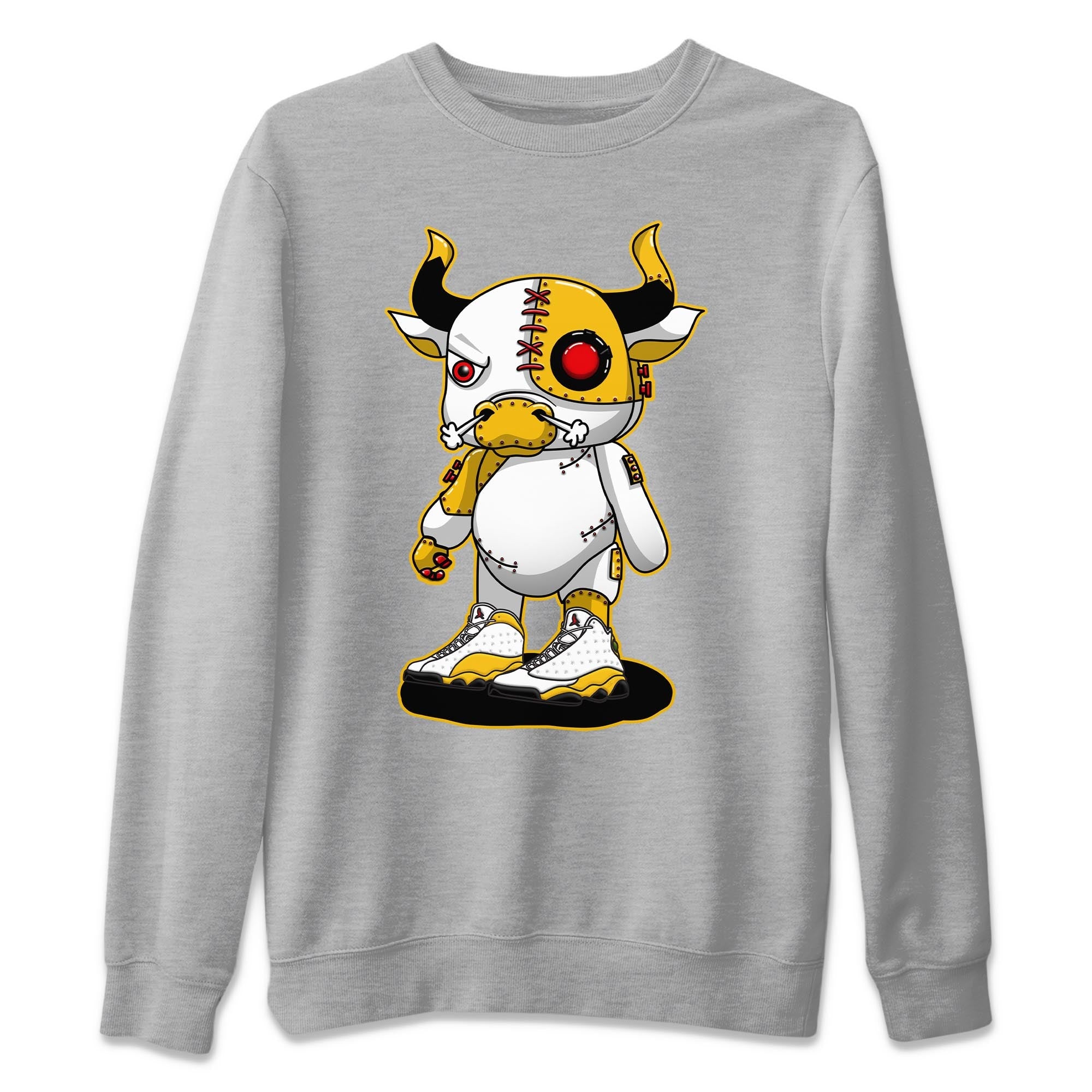 Jordan 13 Del Sol Shirt To Match Jordans Cyborg Bull Sneaker Tees Jordan 13 Del Sol Drip Gear Zone Sneaker Matching Clothing Unisex Shirts