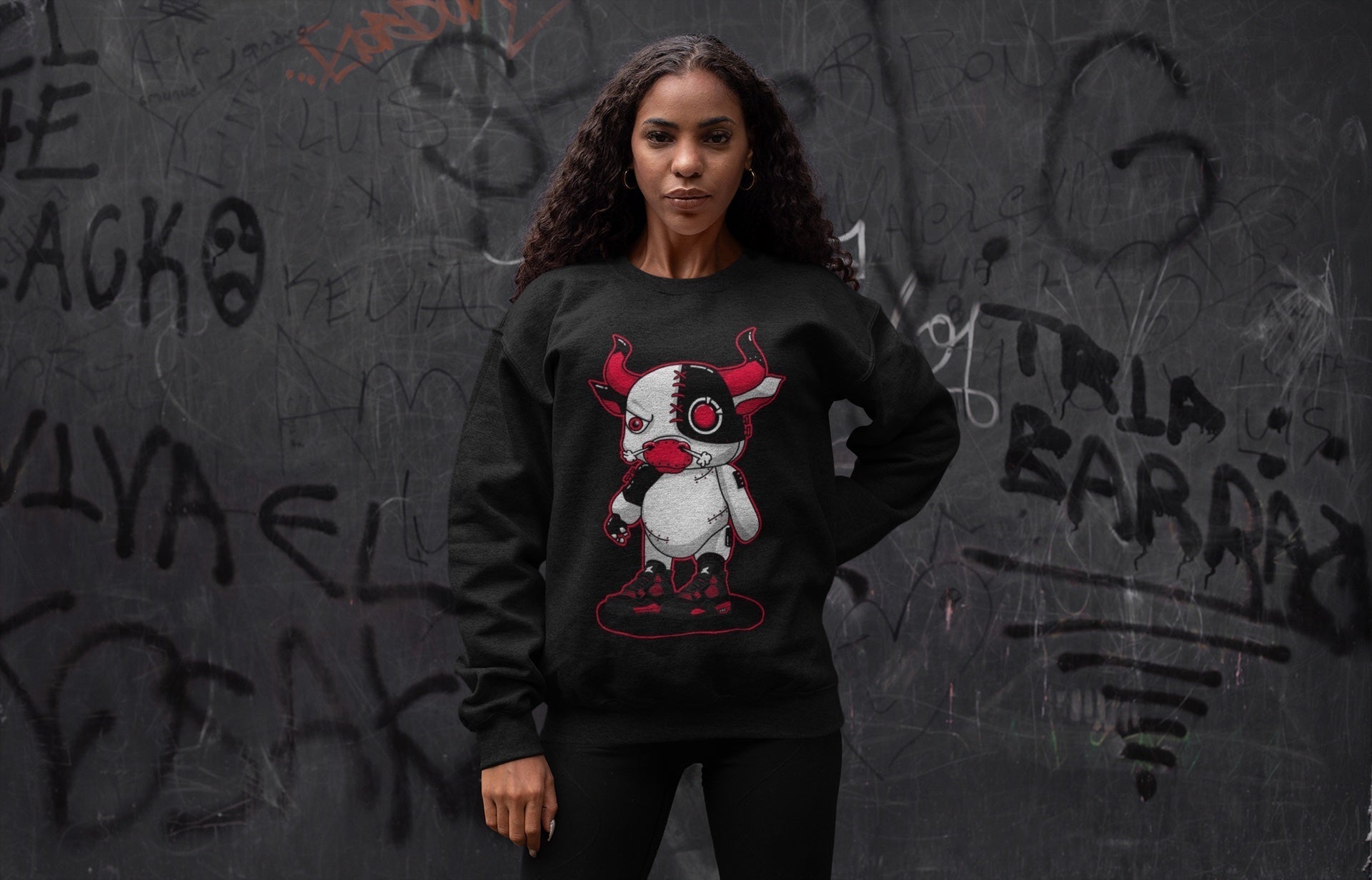 Jordan 4 Red Thunder Shirt To Match Jordans Cyborg Bull Sneaker Tees Jordan 4 Red Thunder Drip Gear Zone Sneaker Matching Clothing Unisex Shirts