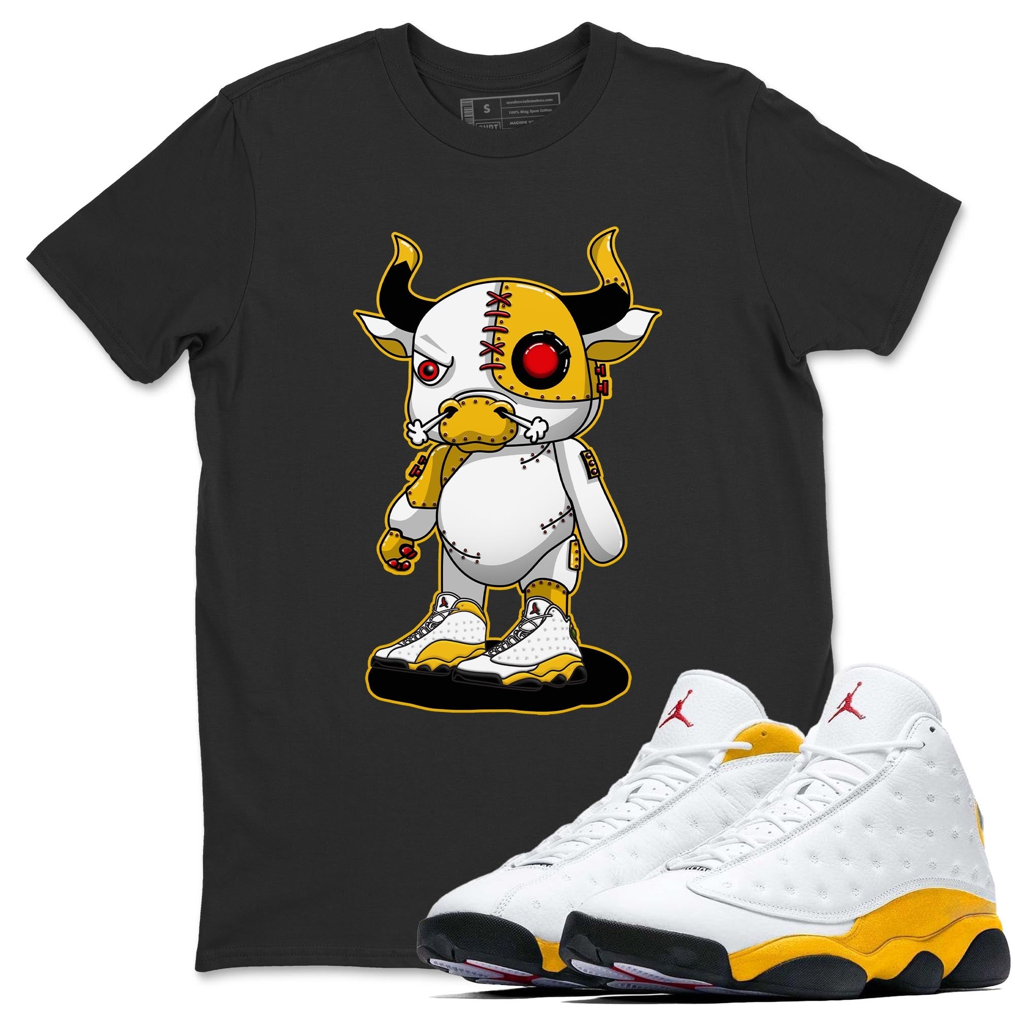 Cyborg Bull Unisex Adult Tops - Air Jordan 13 Del Sol