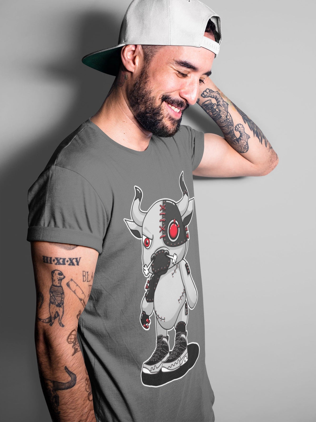 Jordan 9 Particle Grey Shirt To Match Jordans Cyborg Bull Sneaker Tees Jordan 9 Particle Grey Drip Gear Zone Sneaker Matching Clothing Unisex Shirts