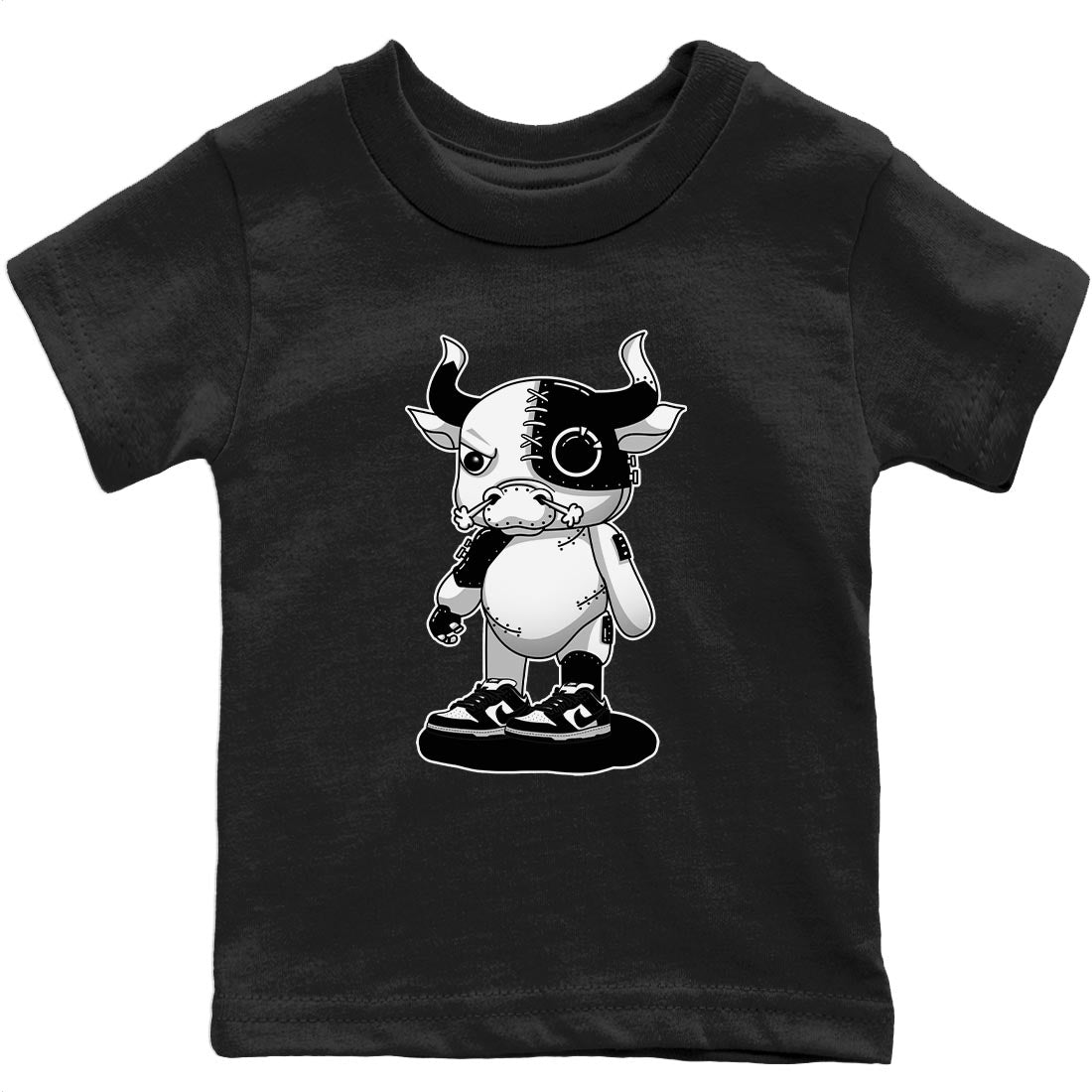 Dunk Panda Sneaker Match Tees Cyborg bull Sneaker Tees Dunk Panda Jordan to match sneaker T-Shirt Kids Shirts